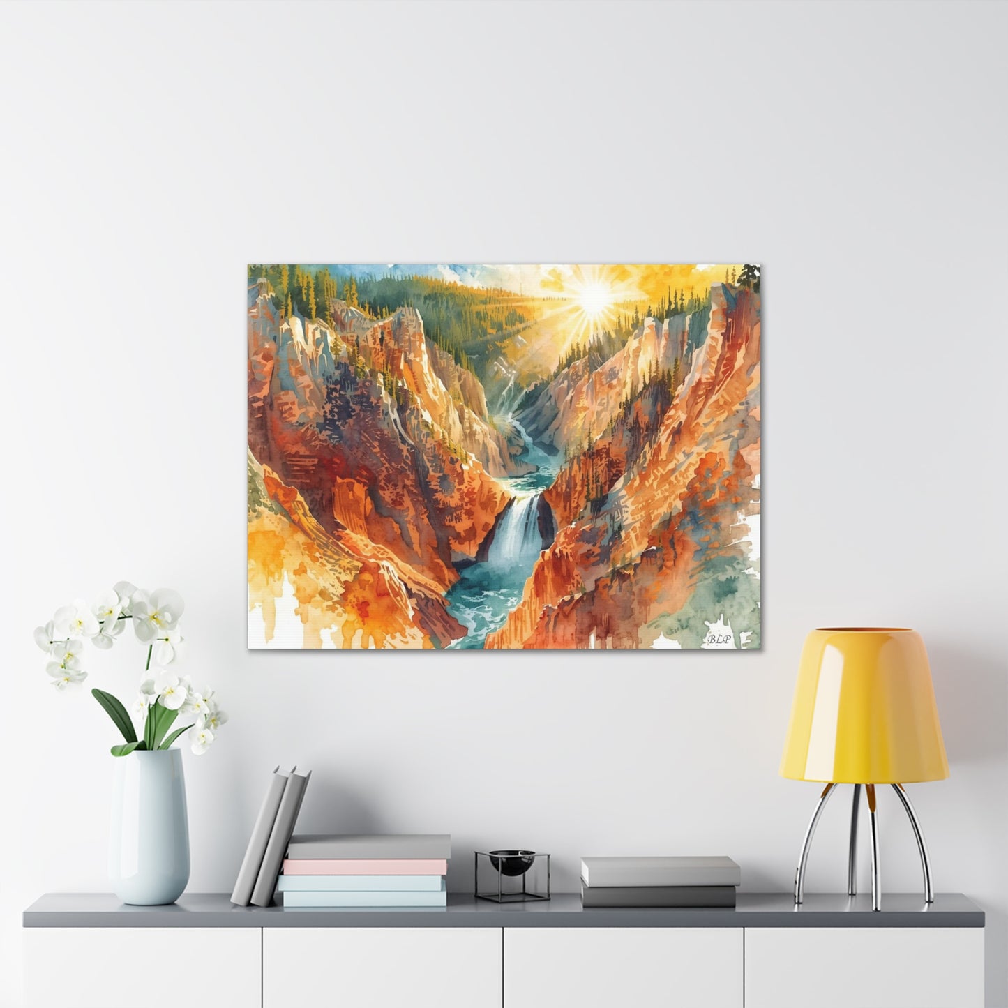 River Canyon - Canvas Stretched, 0.75" - Wall Art 2026 - Scenes