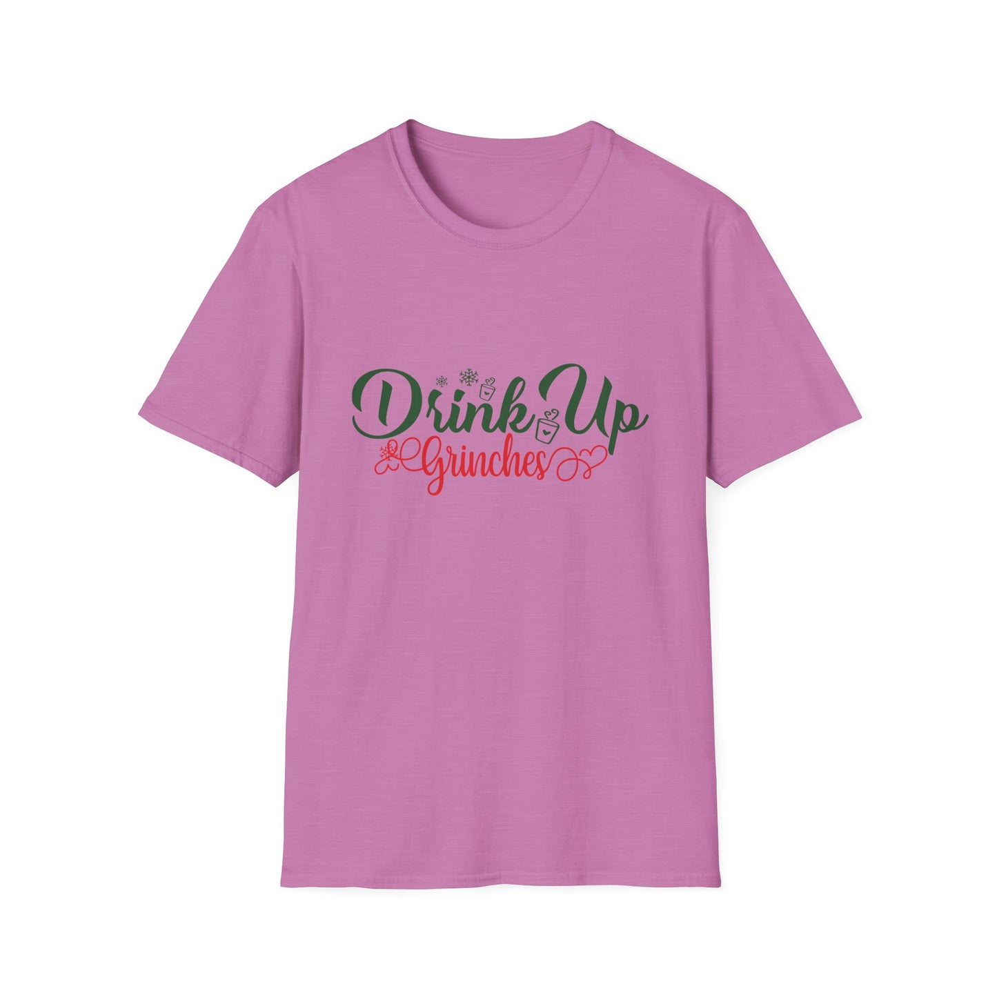 Drink Up -vUnisex Softstyle T-Shirt Christmas