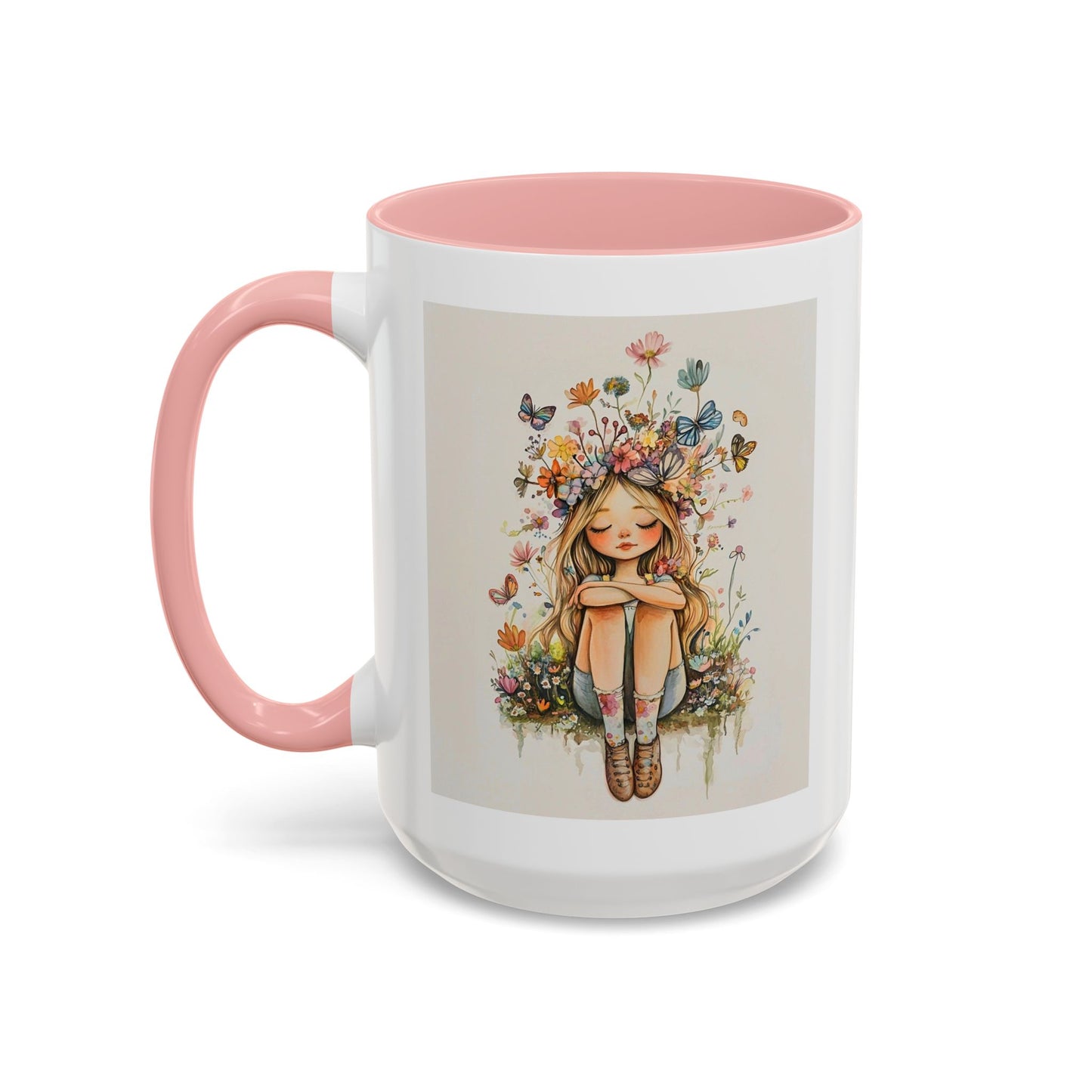 Girl - Accent Coffee Mug (11, 15oz)