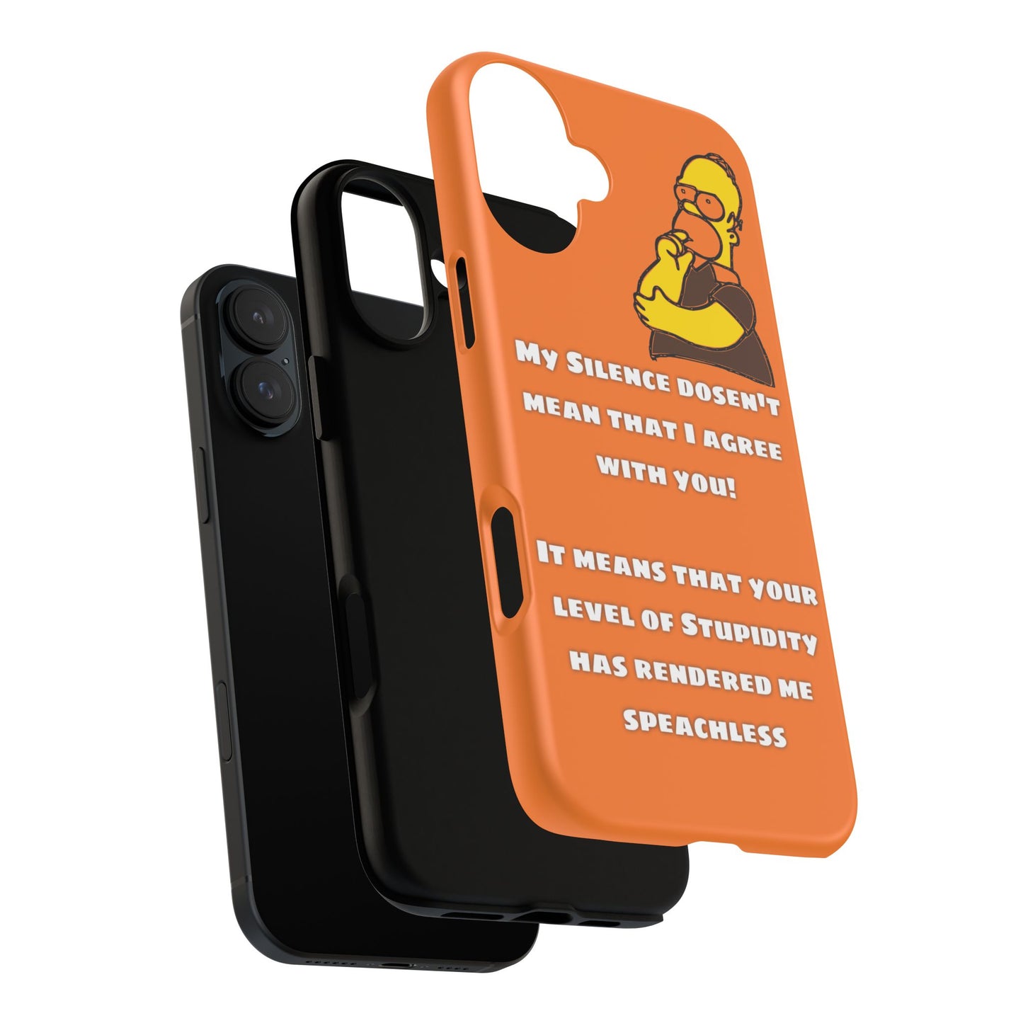 My Silence - Tough Cases - Whimsical Phone Cases