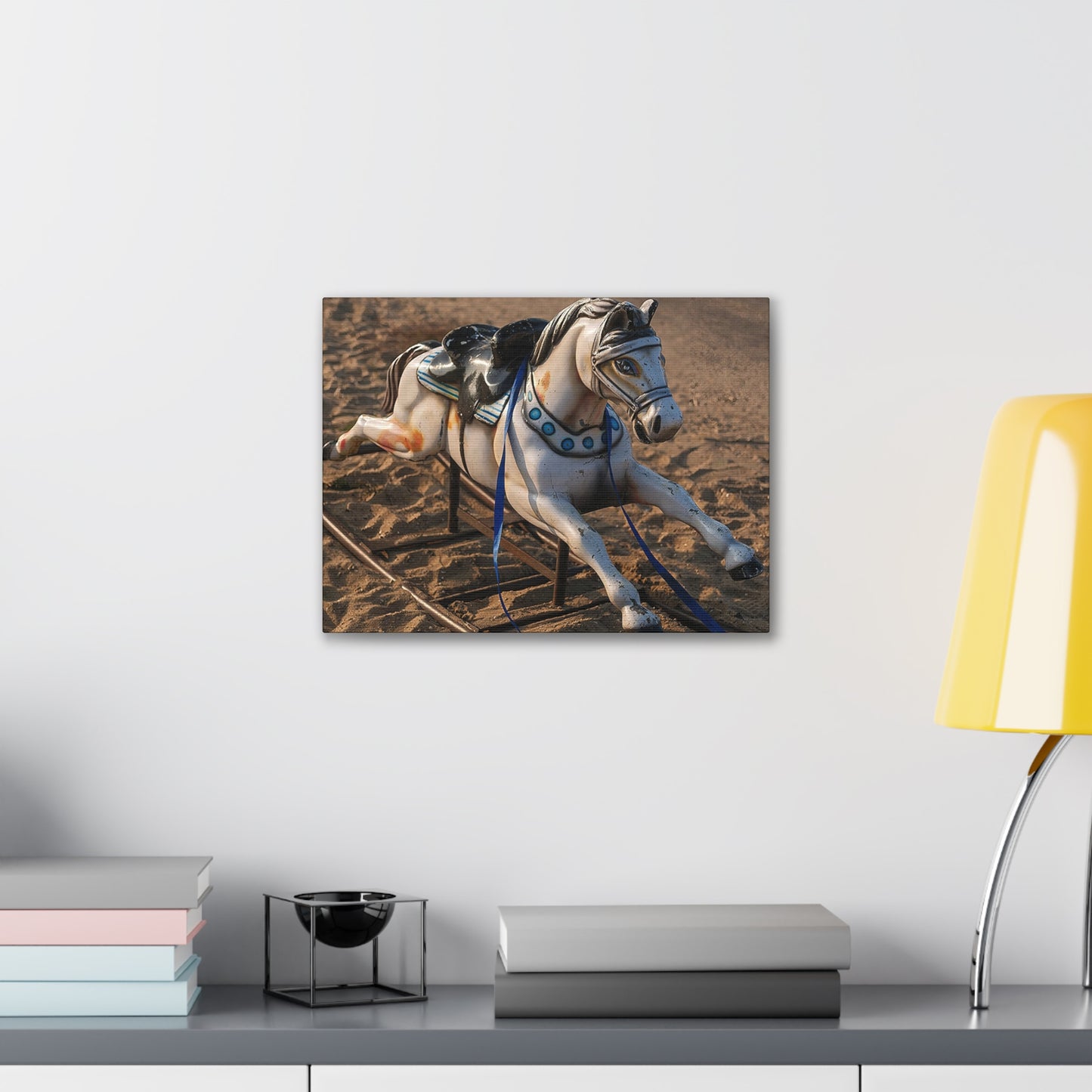 Rocking Horse - Canvas Stretched, 0.75"