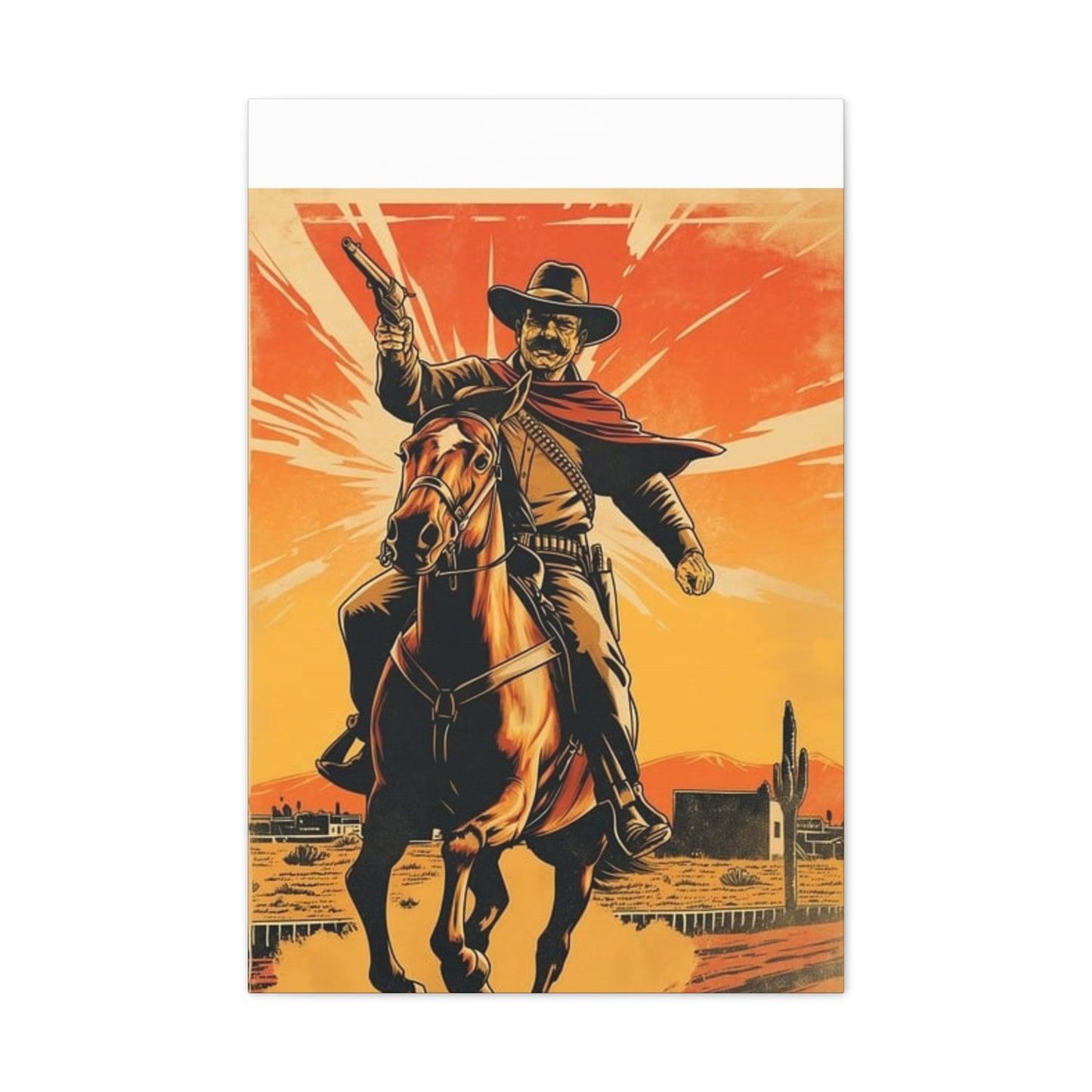 Bandito - Canvas Stretched, 0.75"