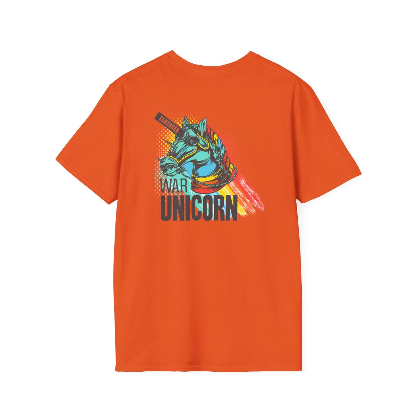 War Unicorn - Unisex Softstyle T-Shirts