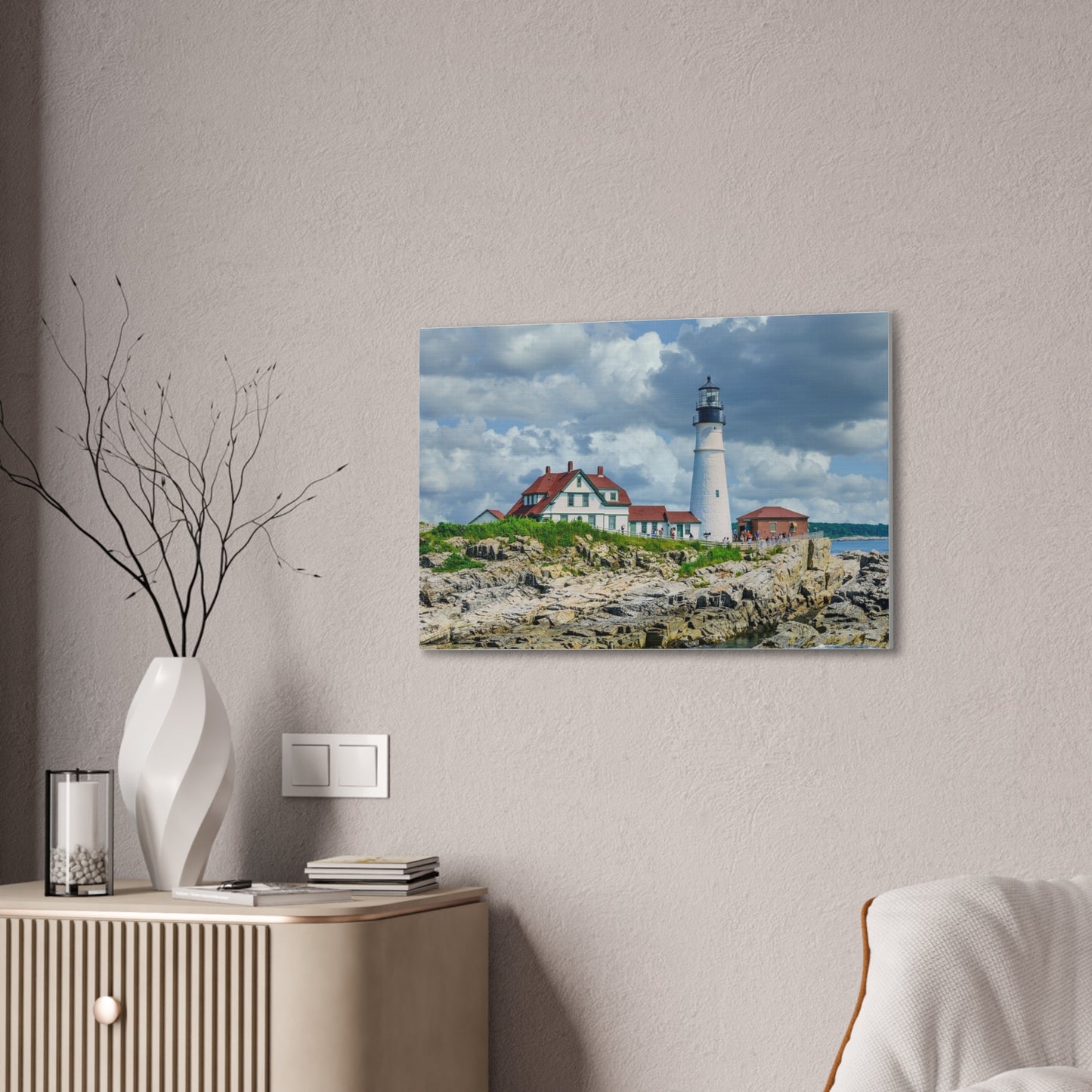 Portland Head - Canvas Stretched, 0.75"