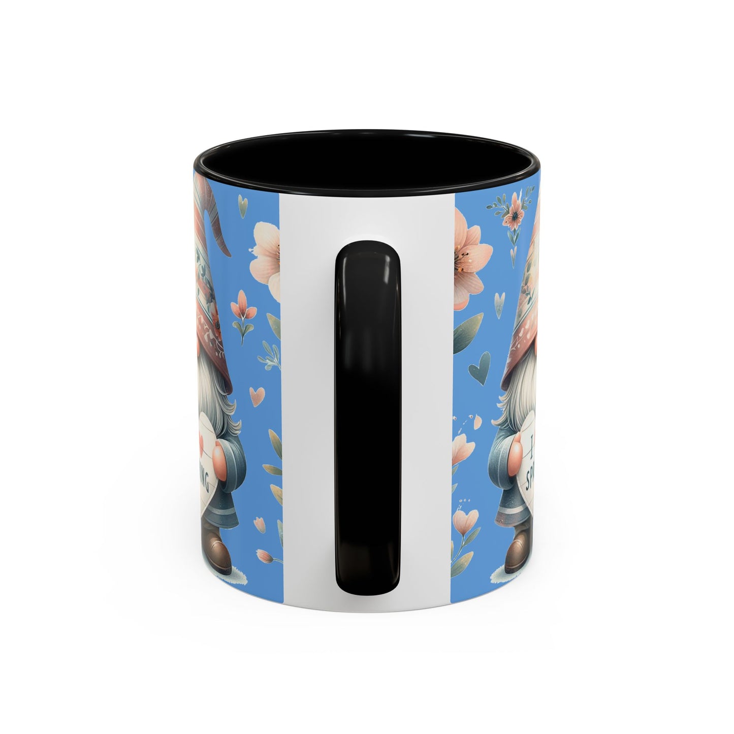 I Love Spring - Accent Coffee Mug (11, 15oz)