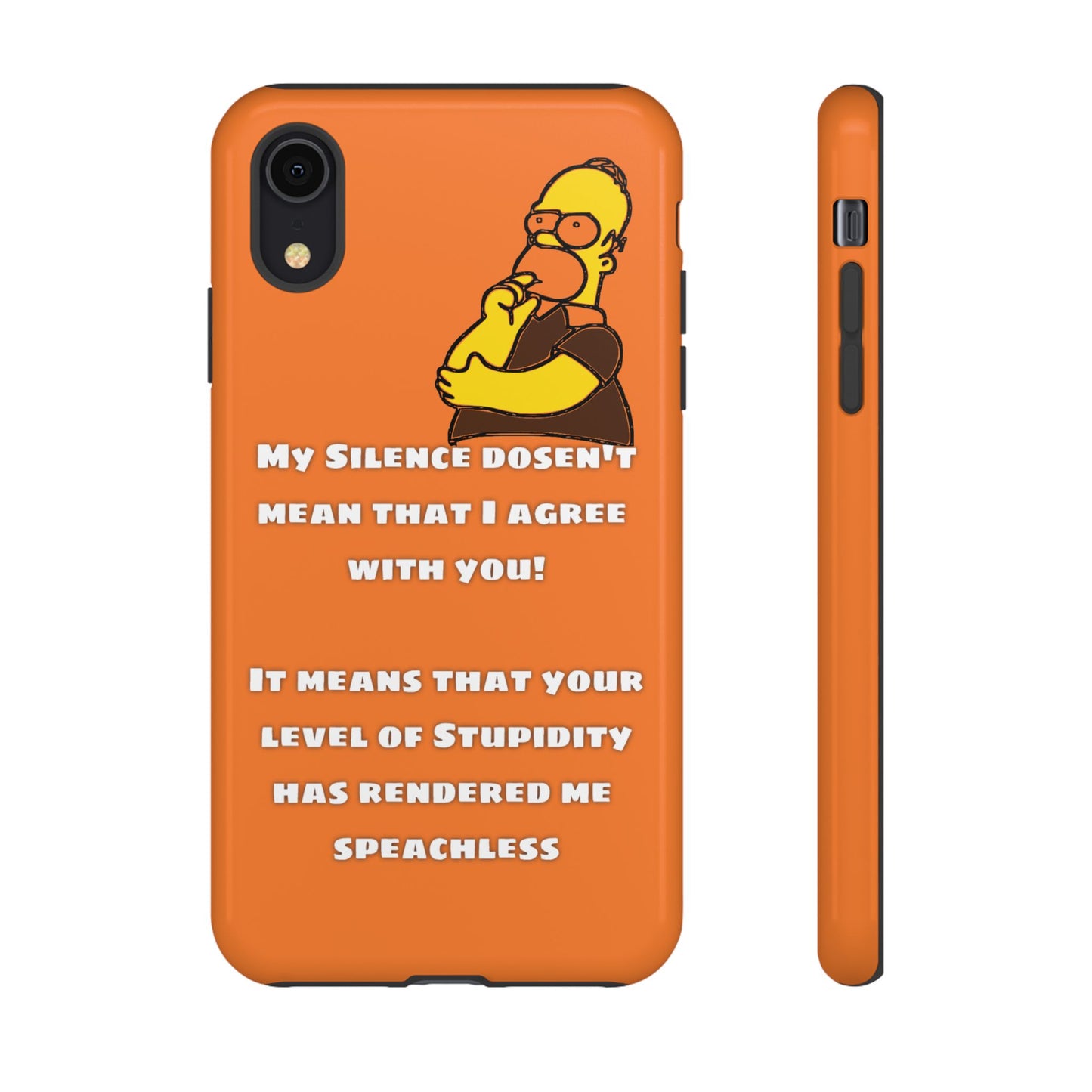 My Silence - Tough Cases - Whimsical Phone Cases