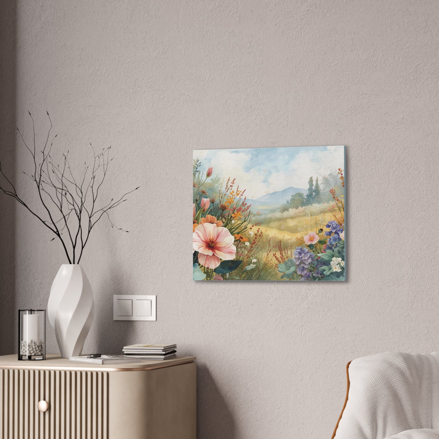 Meadow - Canvas Stretched, 0.75" - 2026 Wall Art - Scenes