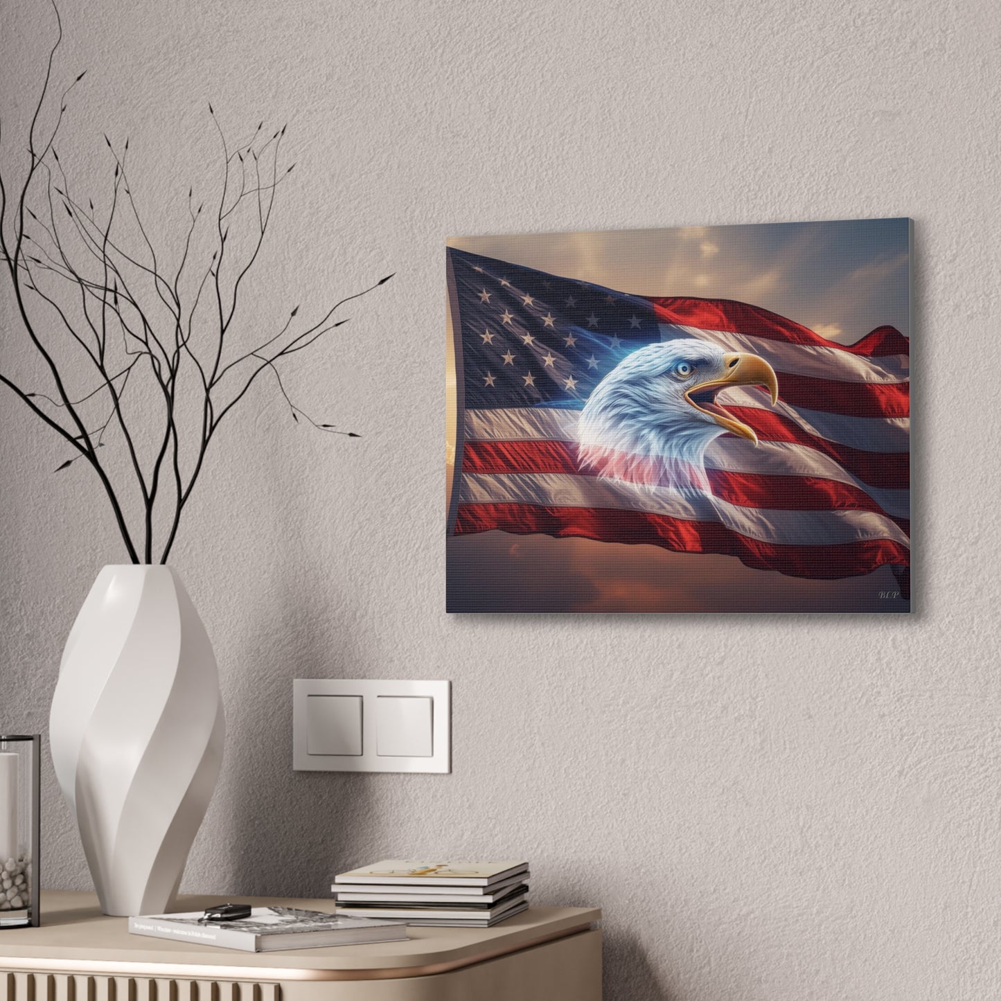 America - Canvas Stretched, 0.75" - 2026 Wall Art - Americana