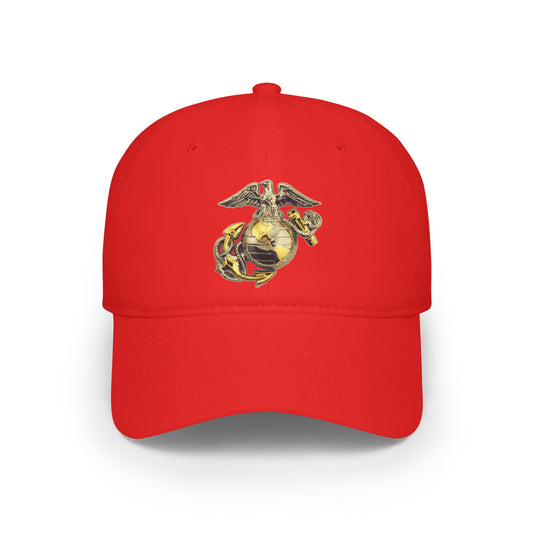 US Marines - Low Profile Baseball Cap - Military - Father's Day - Veteran