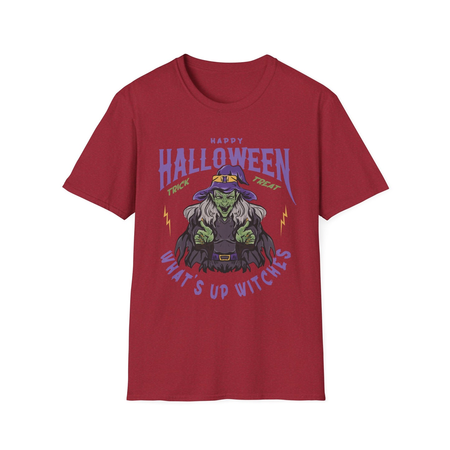 What's up Witches - Unisex Softstyle T-Shirt - Halloween