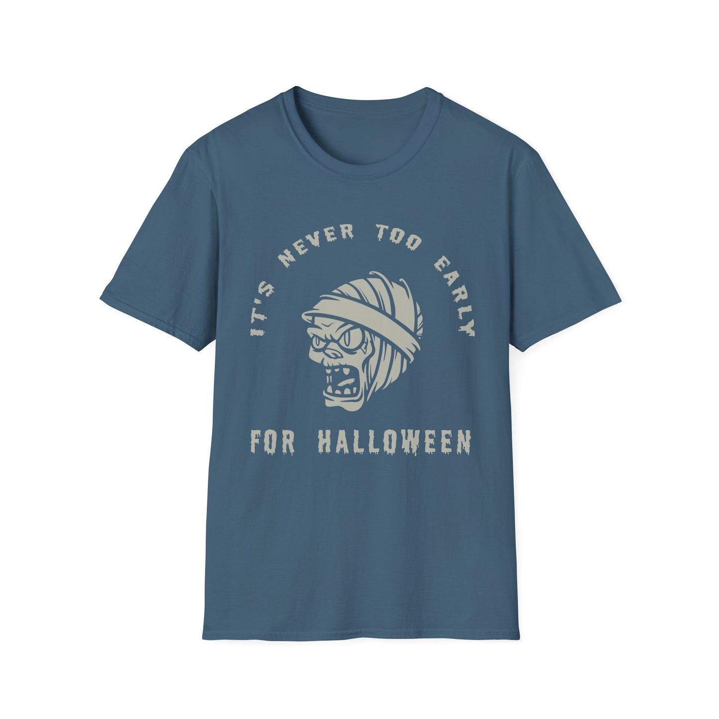 It's Never too late - Unisex Softstyle T-Shirt - Halloween