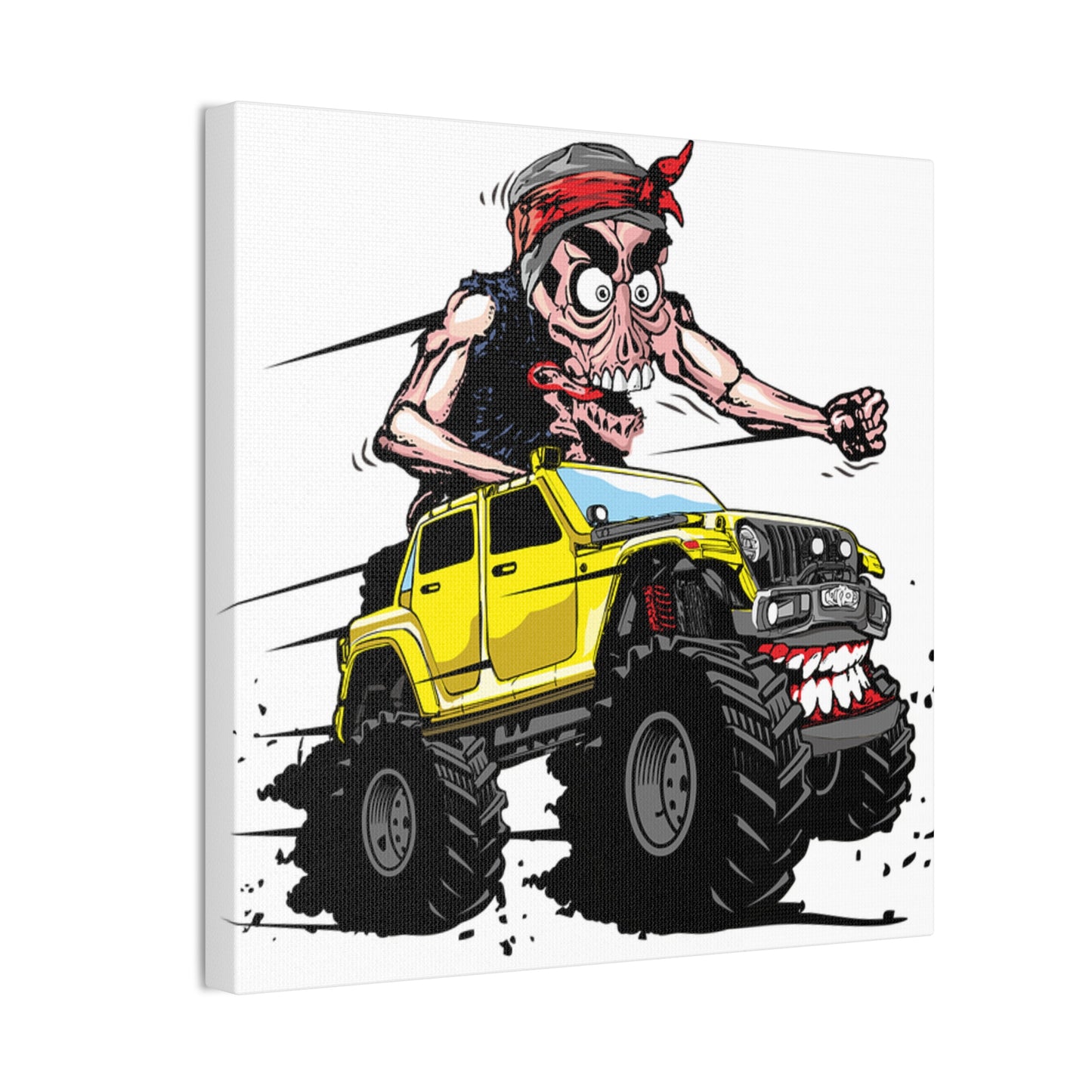 Road Rat - Canvas Stretched, 0.75" - Father's Day