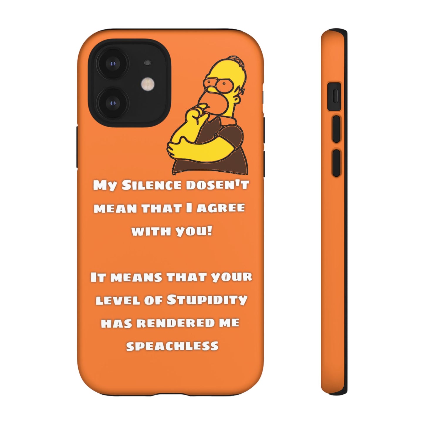 My Silence - Tough Cases - Whimsical Phone Cases