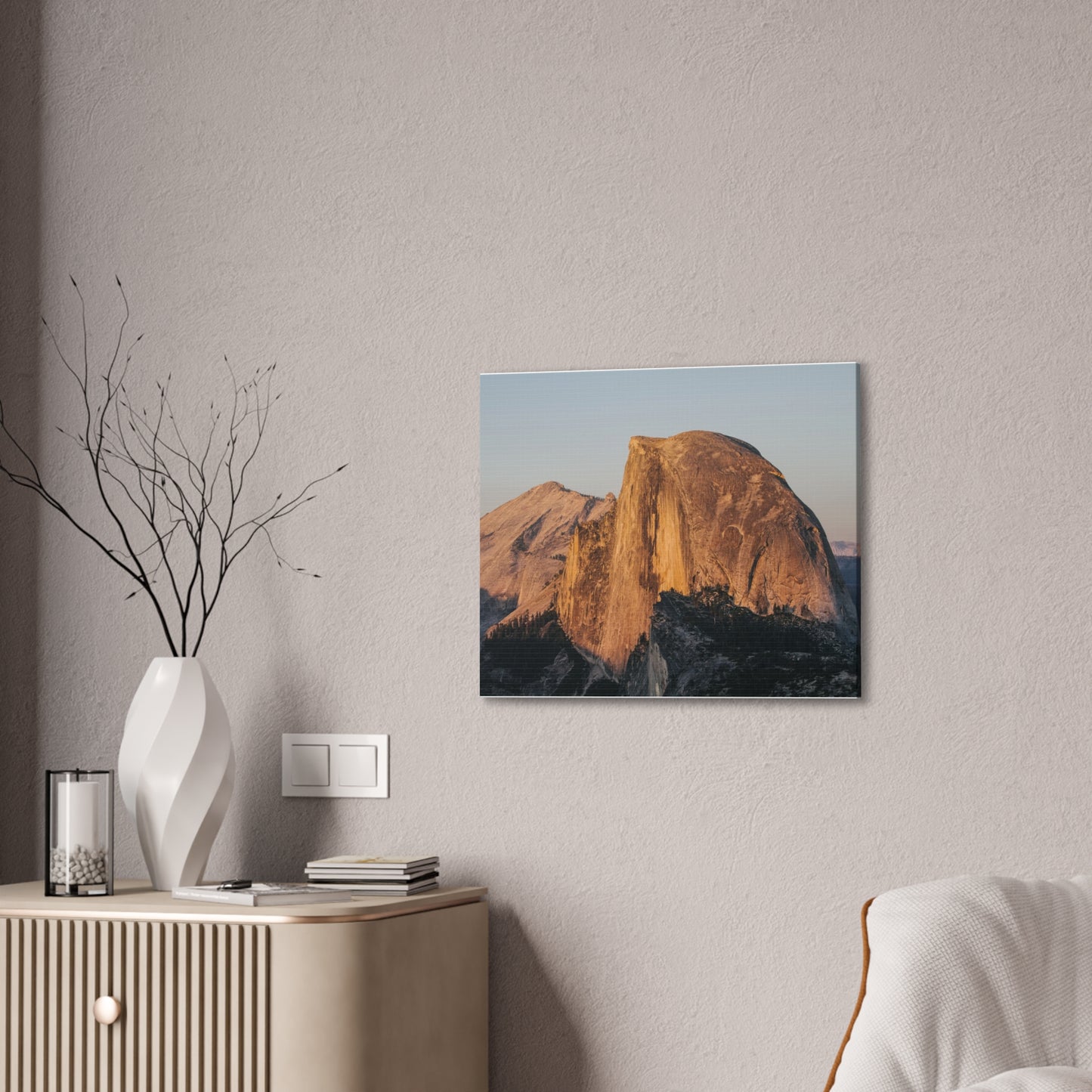 half Dome - Canvas Stretched, 0.75"