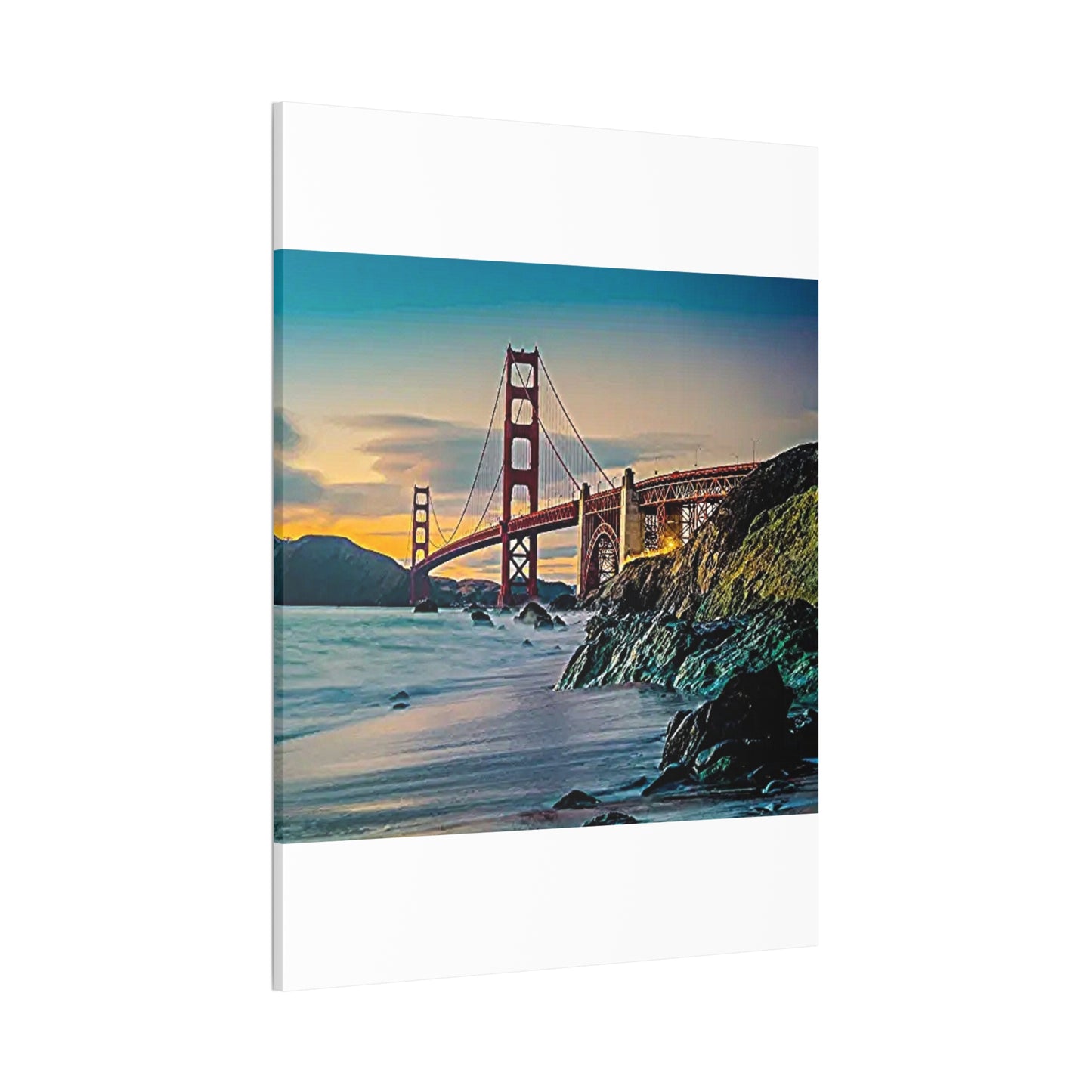 Golden Gate - Canvas Stretched, 0.75"