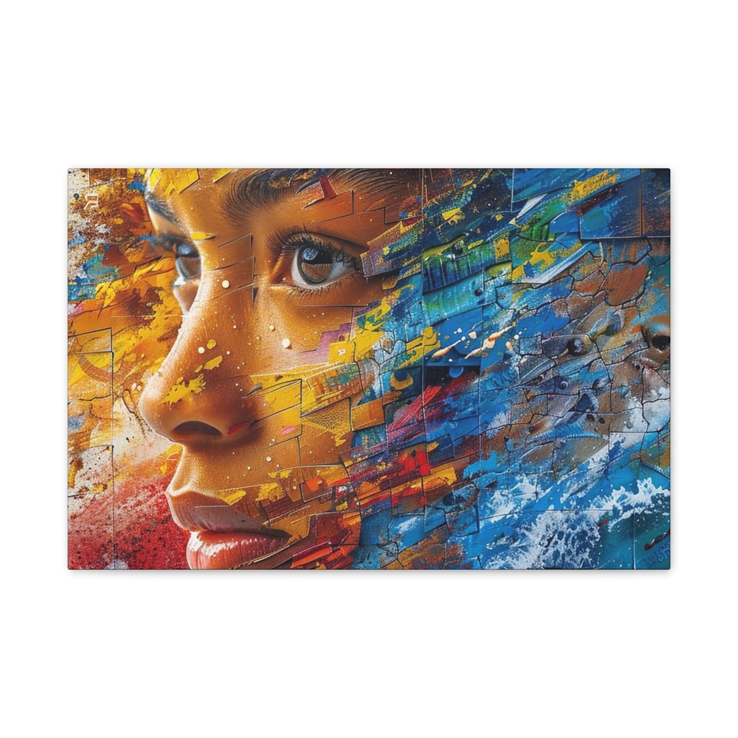 She - Canvas Stretched, 0.75"