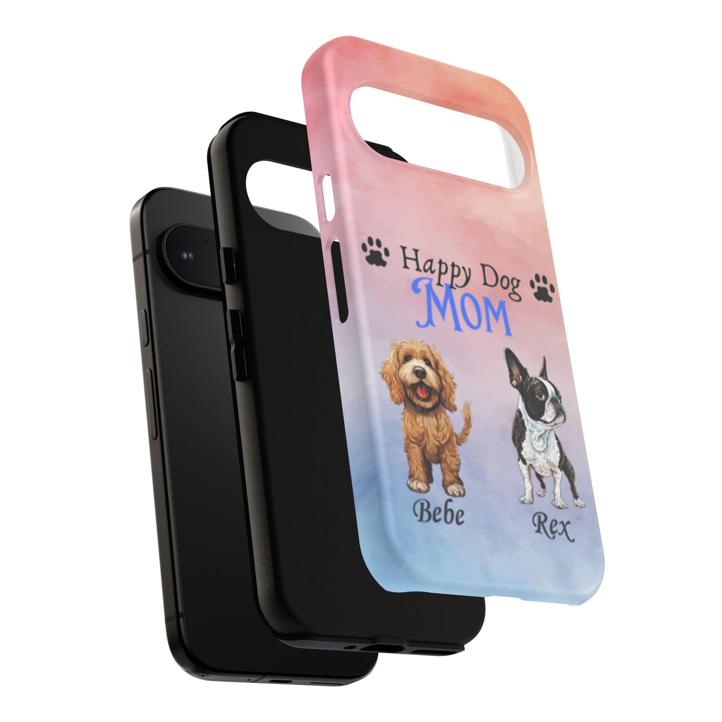 Dog Mom - Personalized - Whimsical Phone Cases - Mother's Day