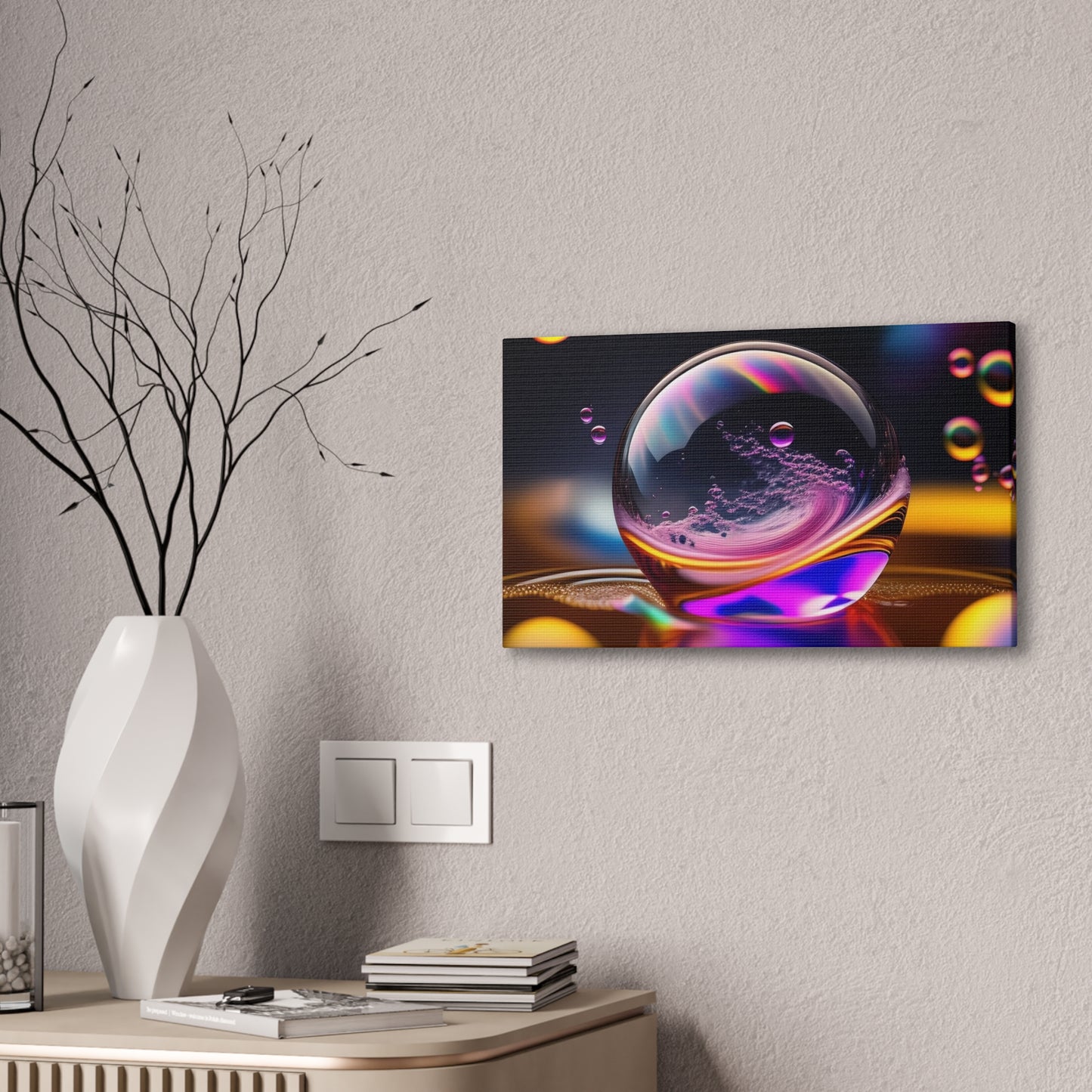 Glass Ball - Canvas Stretched, 0.75"