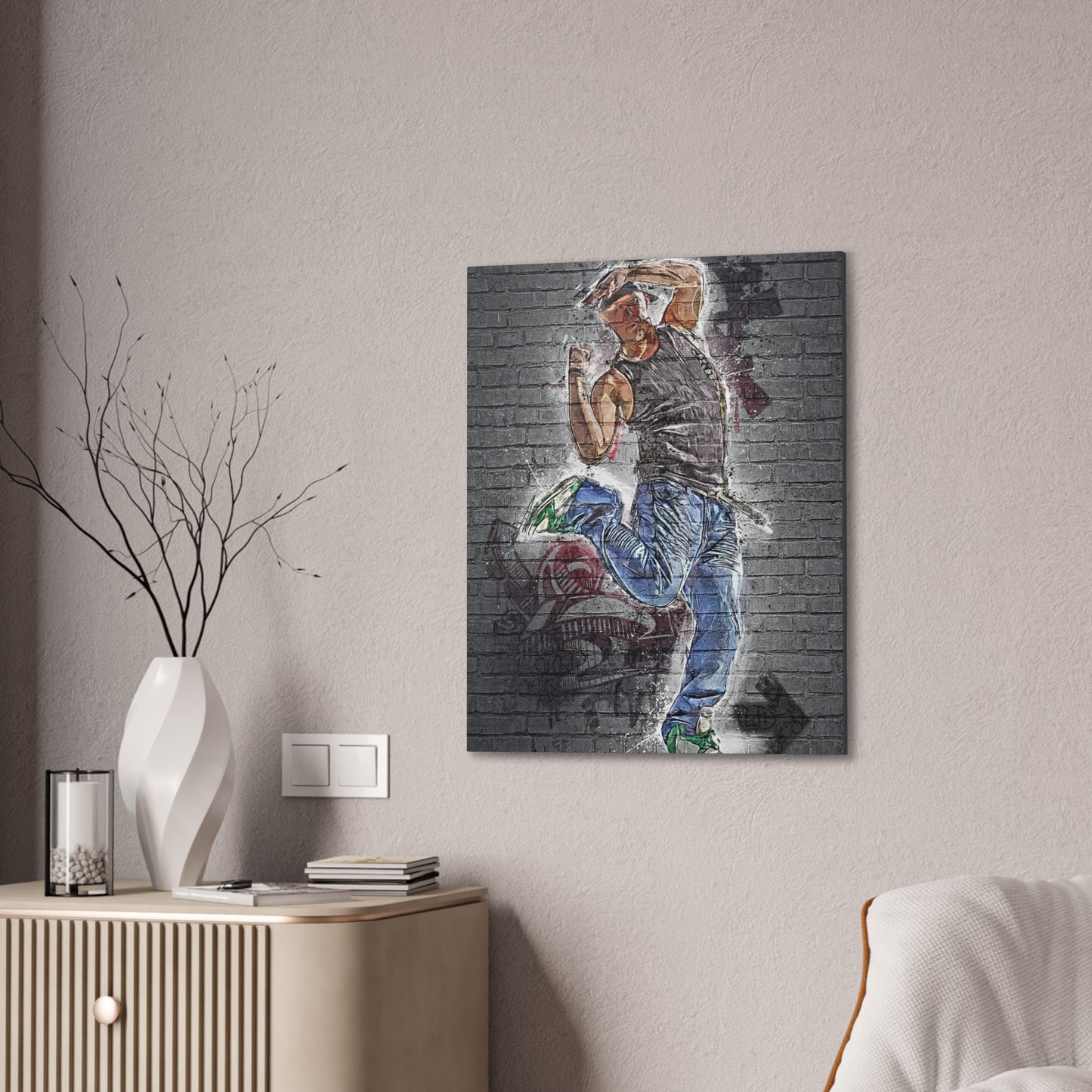 Wall Dancer - Canvas Stretched, 0.75"