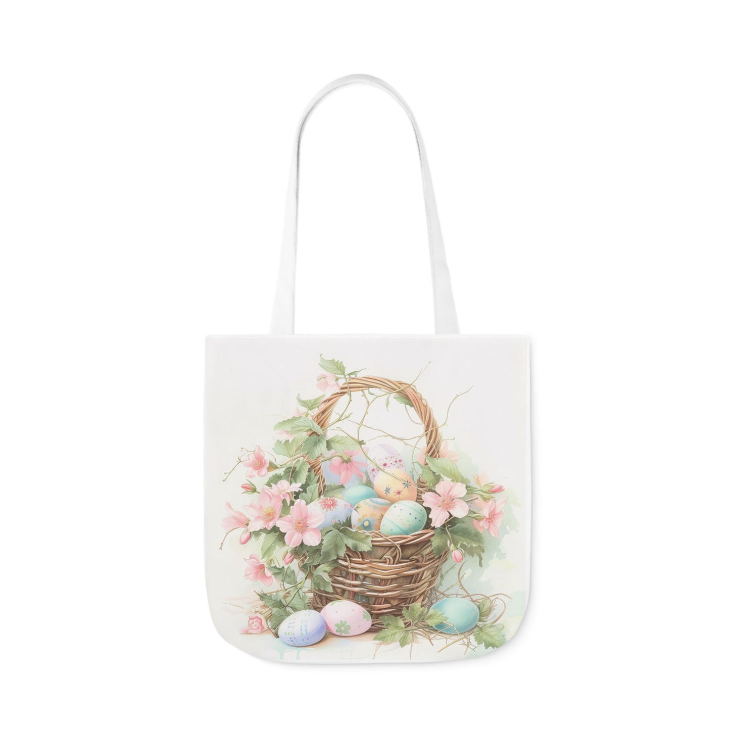 Easter - Canvas Tote Bag, 5-Color Straps - Easter