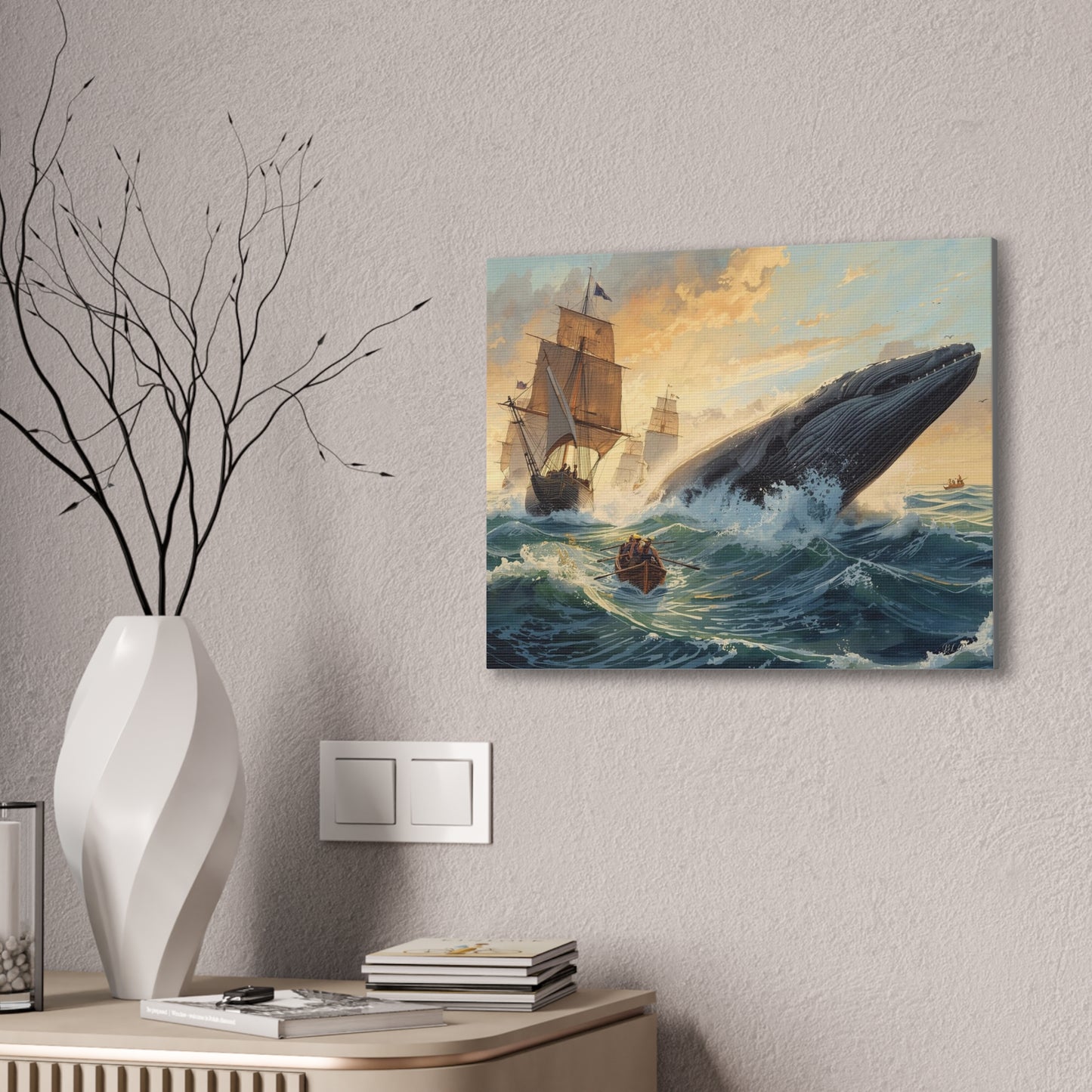 On the Hunt - Canvas Stretched, 0.75" - Wall Art 2026 - Scenes