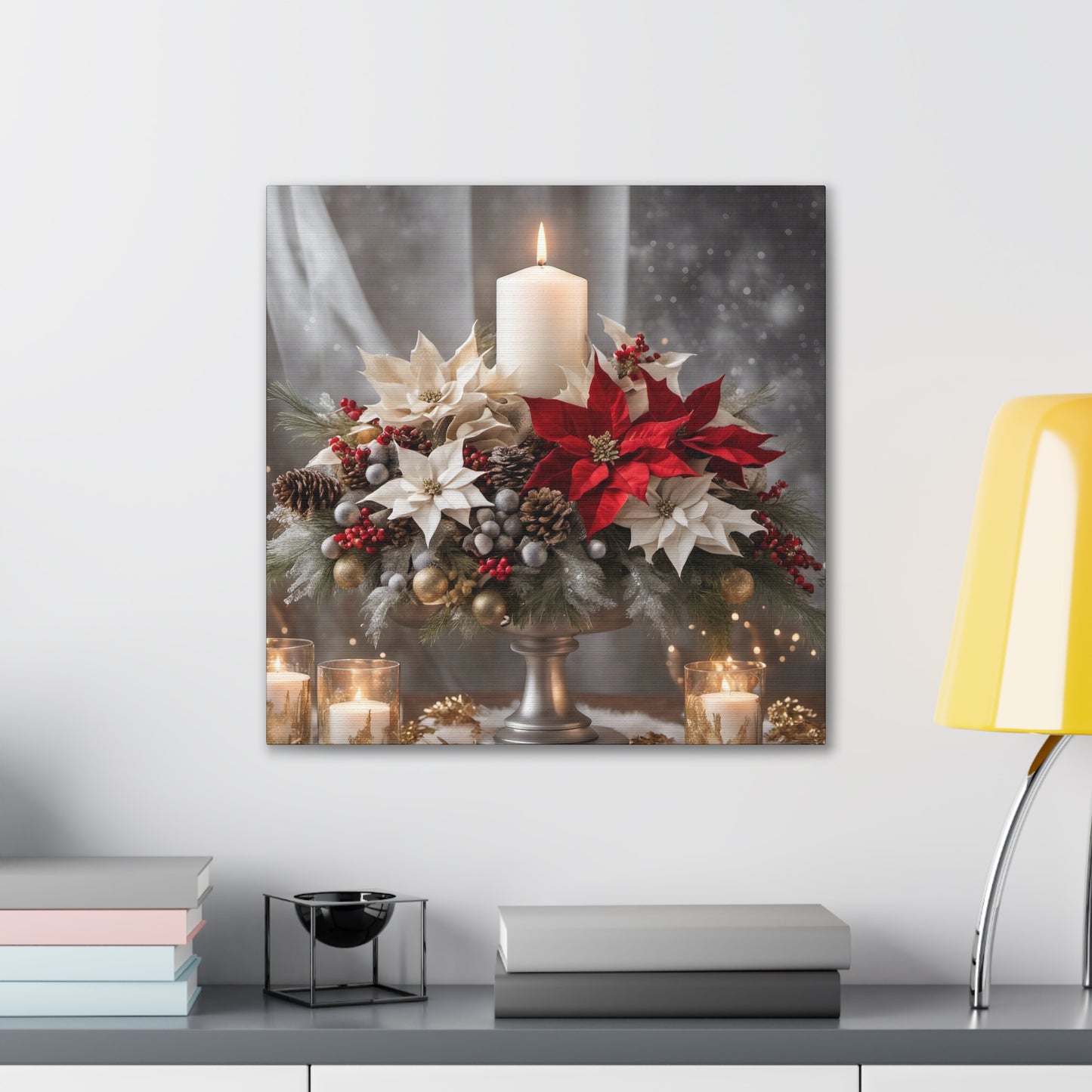 Christmas Candle -2026 Wall Art - Holidays