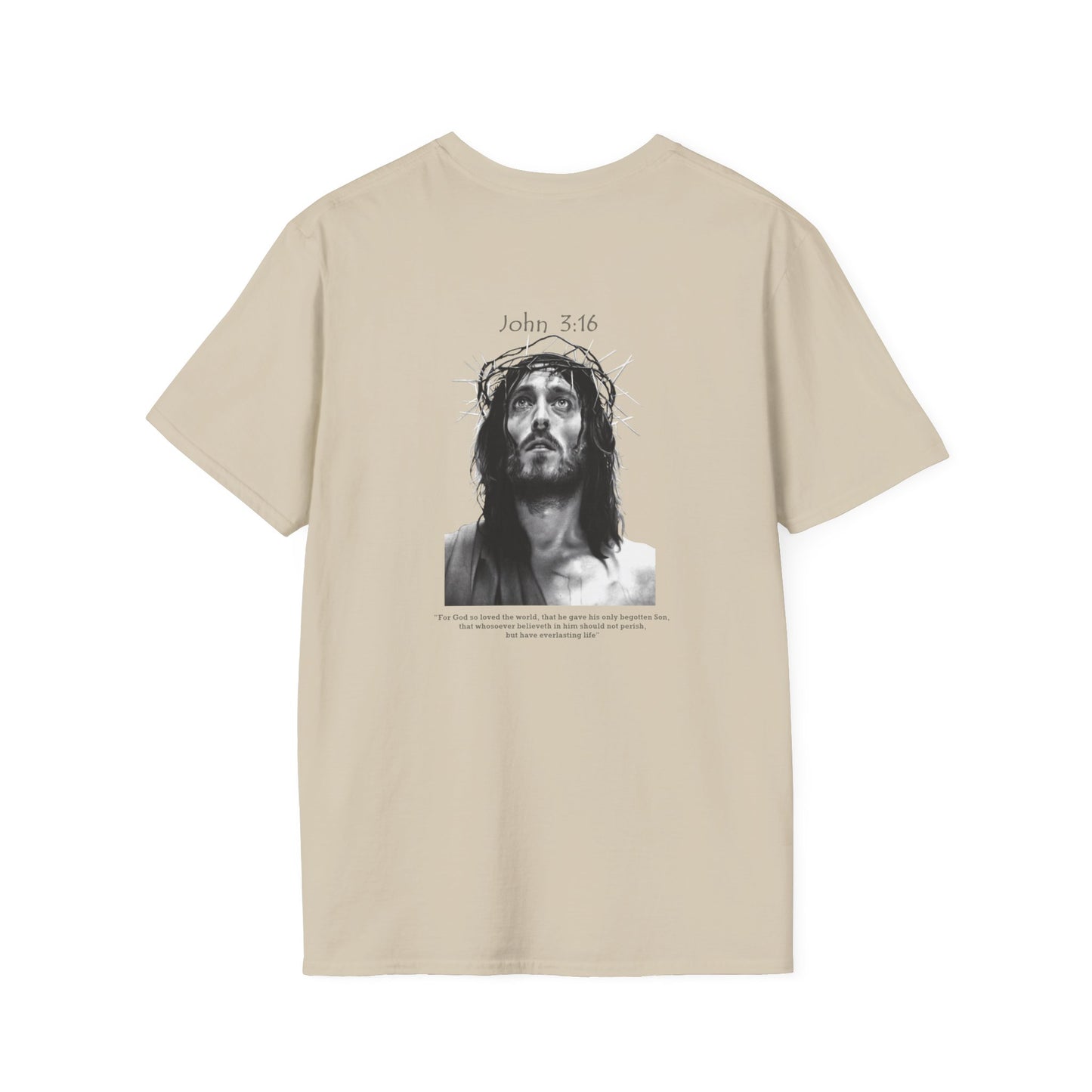 John 3:16 - Unisex Softstyle T-Shirt