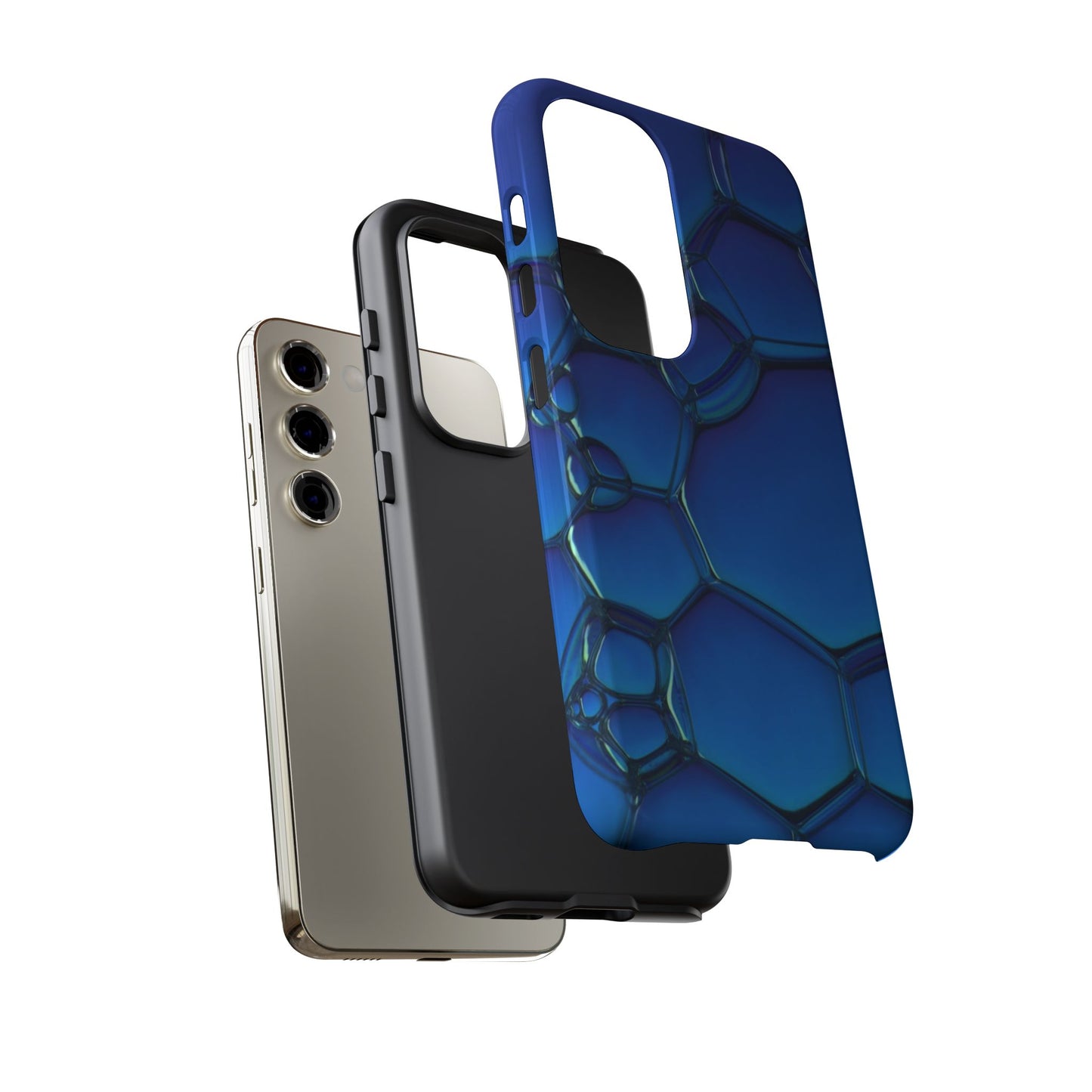 Blue Bubbles - Tough Cases - Whimsical Phone Cases