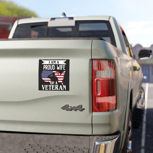 Military - Veteran - Car Magnets - Father's Day