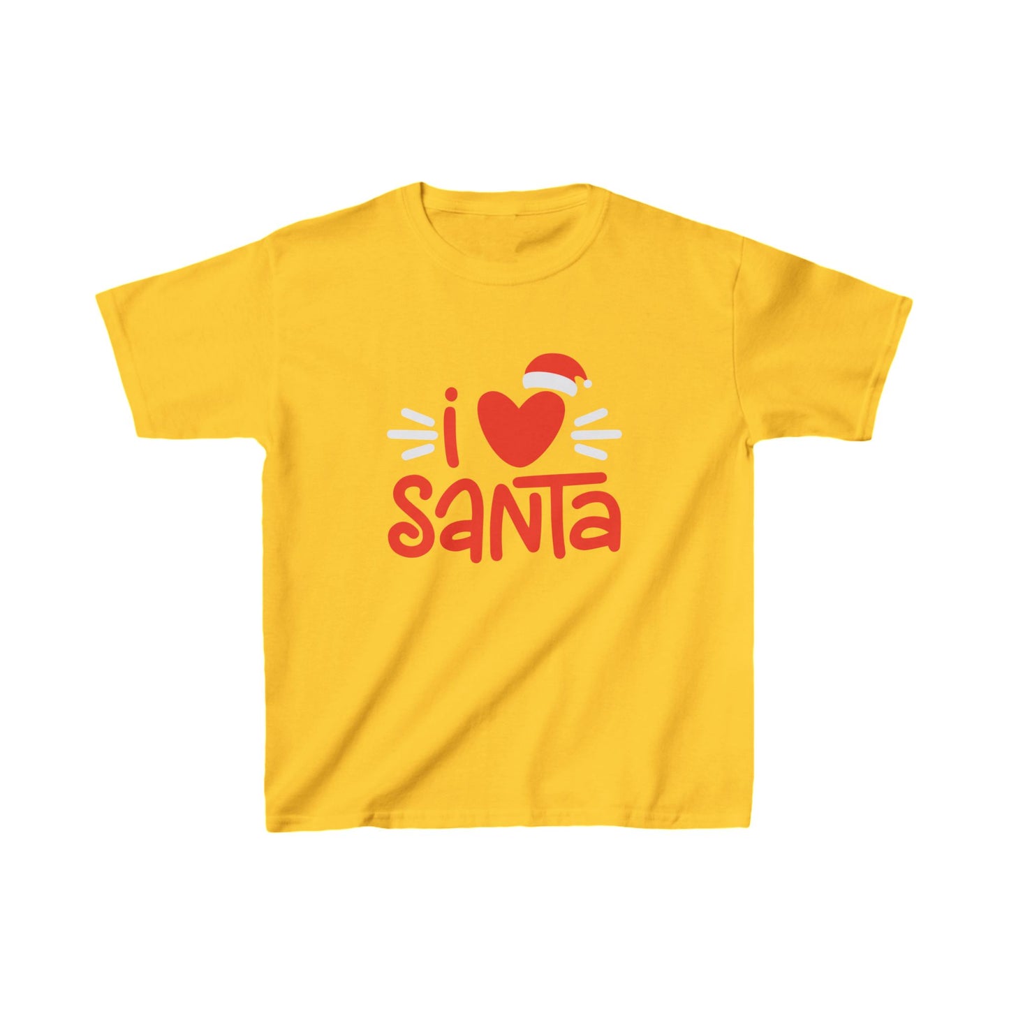 Kids - I love Santa - Heavy Cotton™ T-Shirts - Christmas