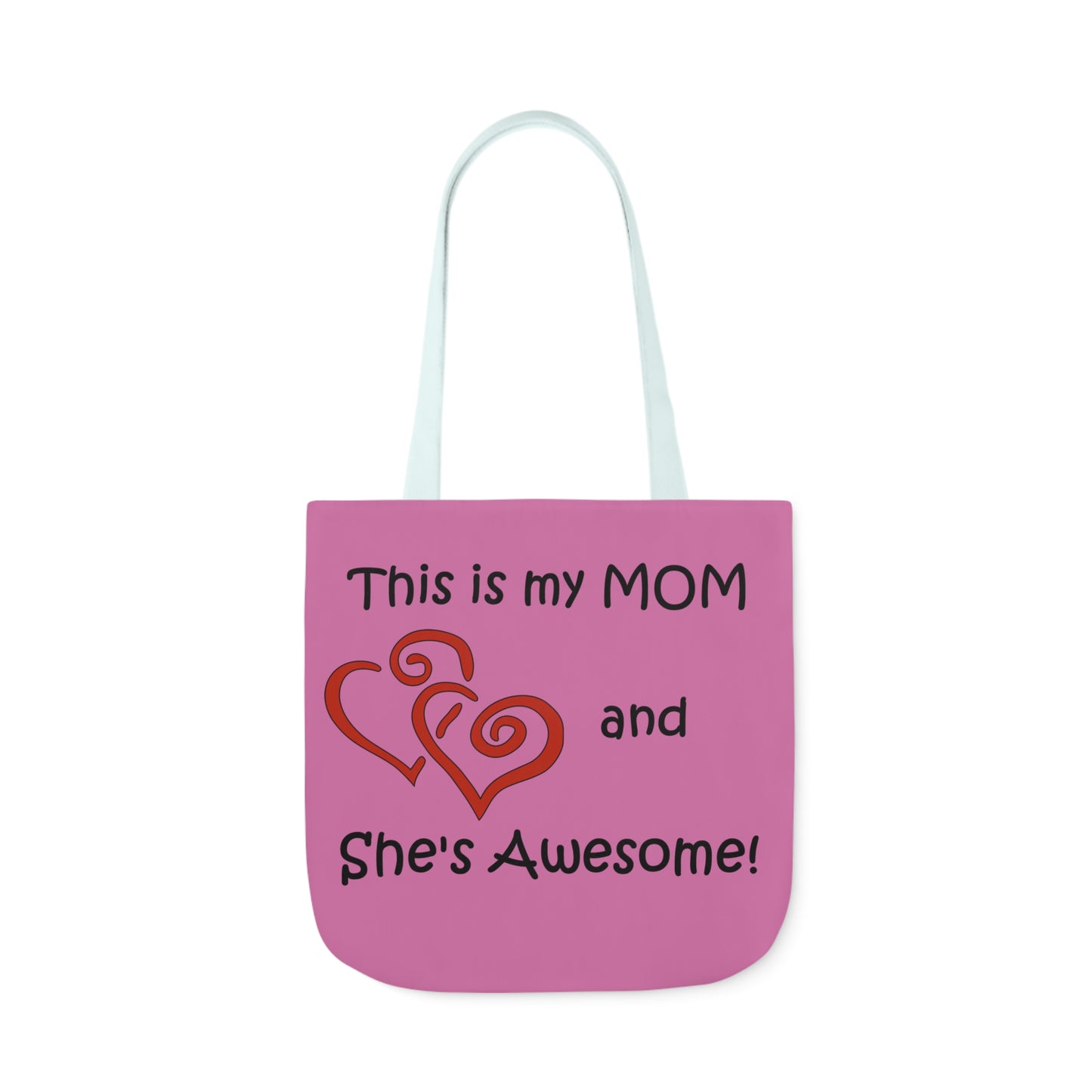 This is My Mom - Canvas Tote Bag, 5-Color Straps  Mother's Day