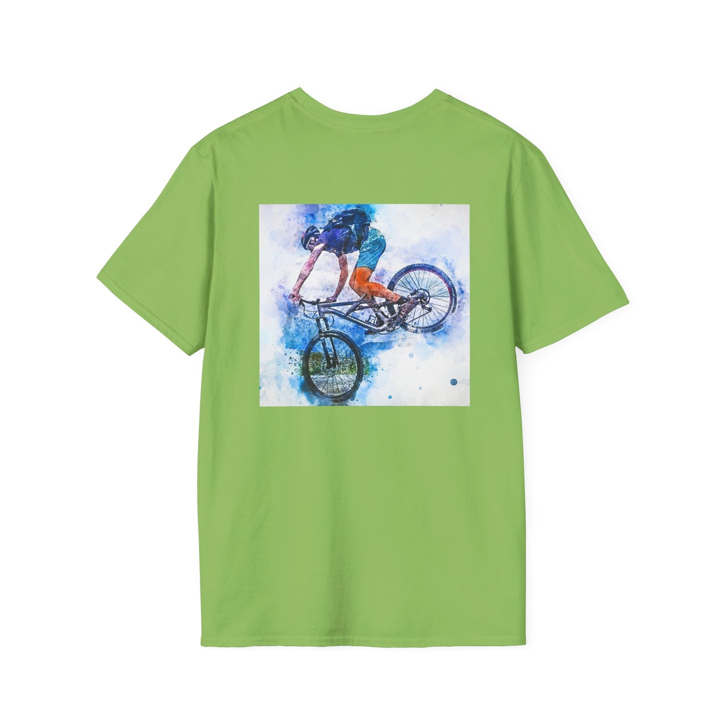 Mountain Bike - Unisex Softstyle T-Shirt