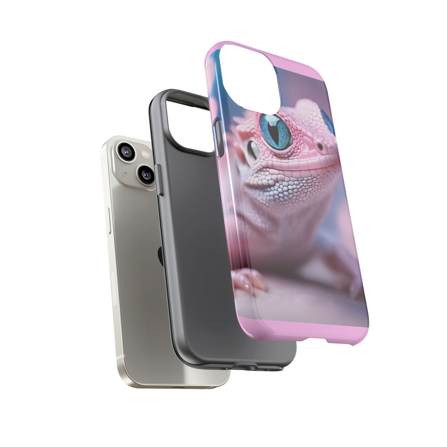 Pink Lizard - Whimsical Phone Cases