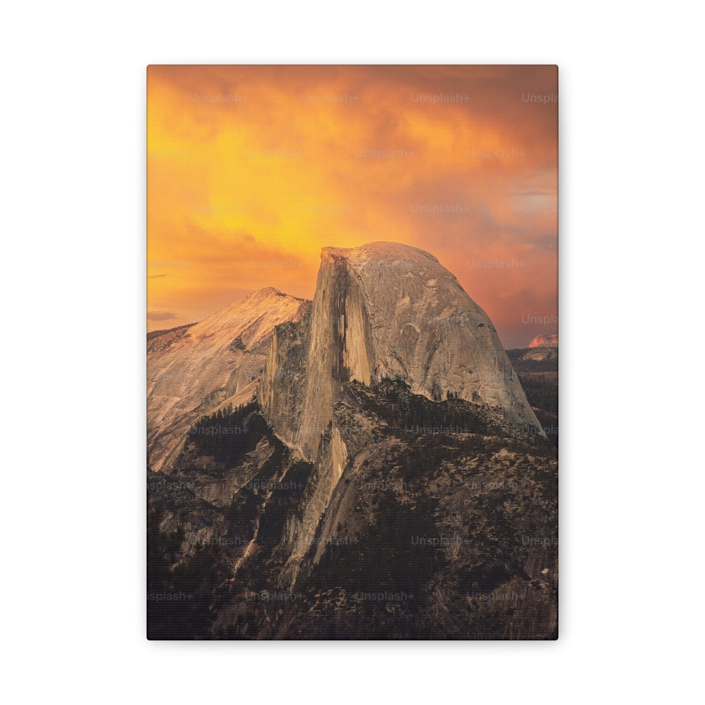 Half Dome - Canvas Stretched, 0.75"