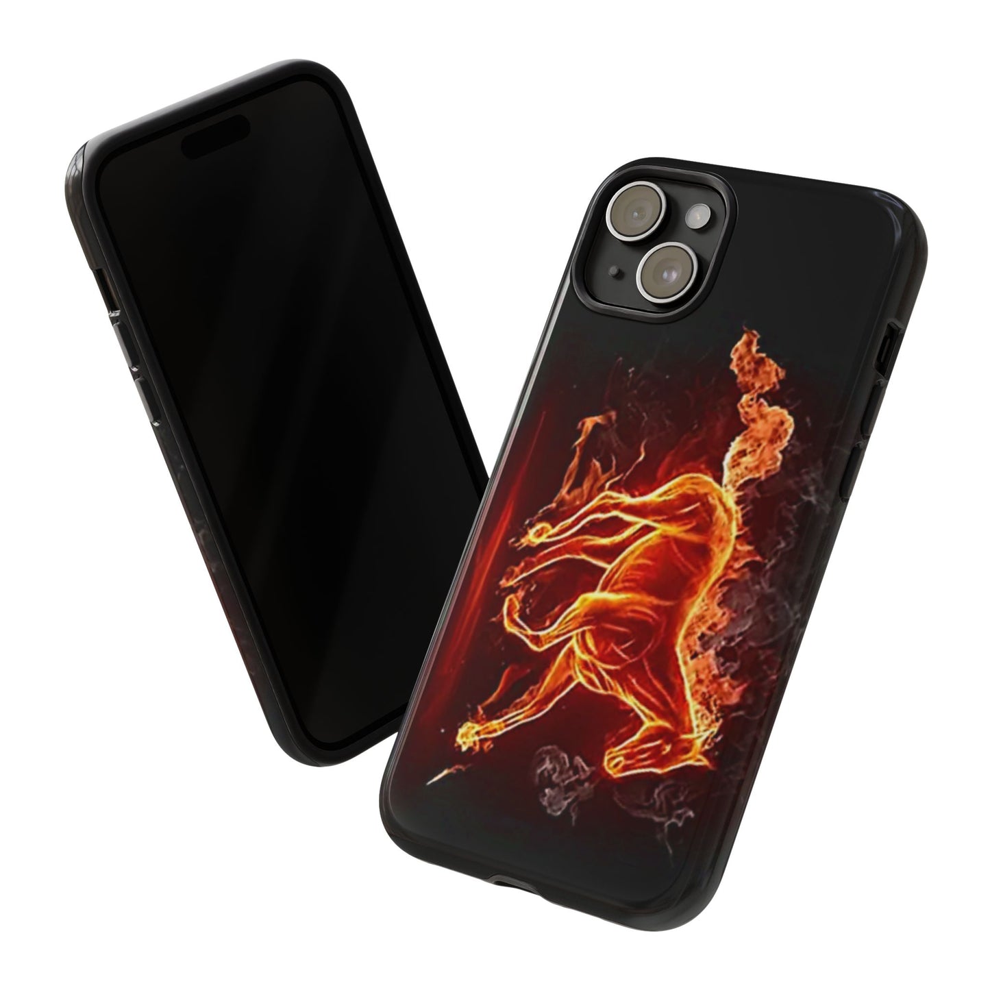 Burning Horse - Whimsical Phone Cases