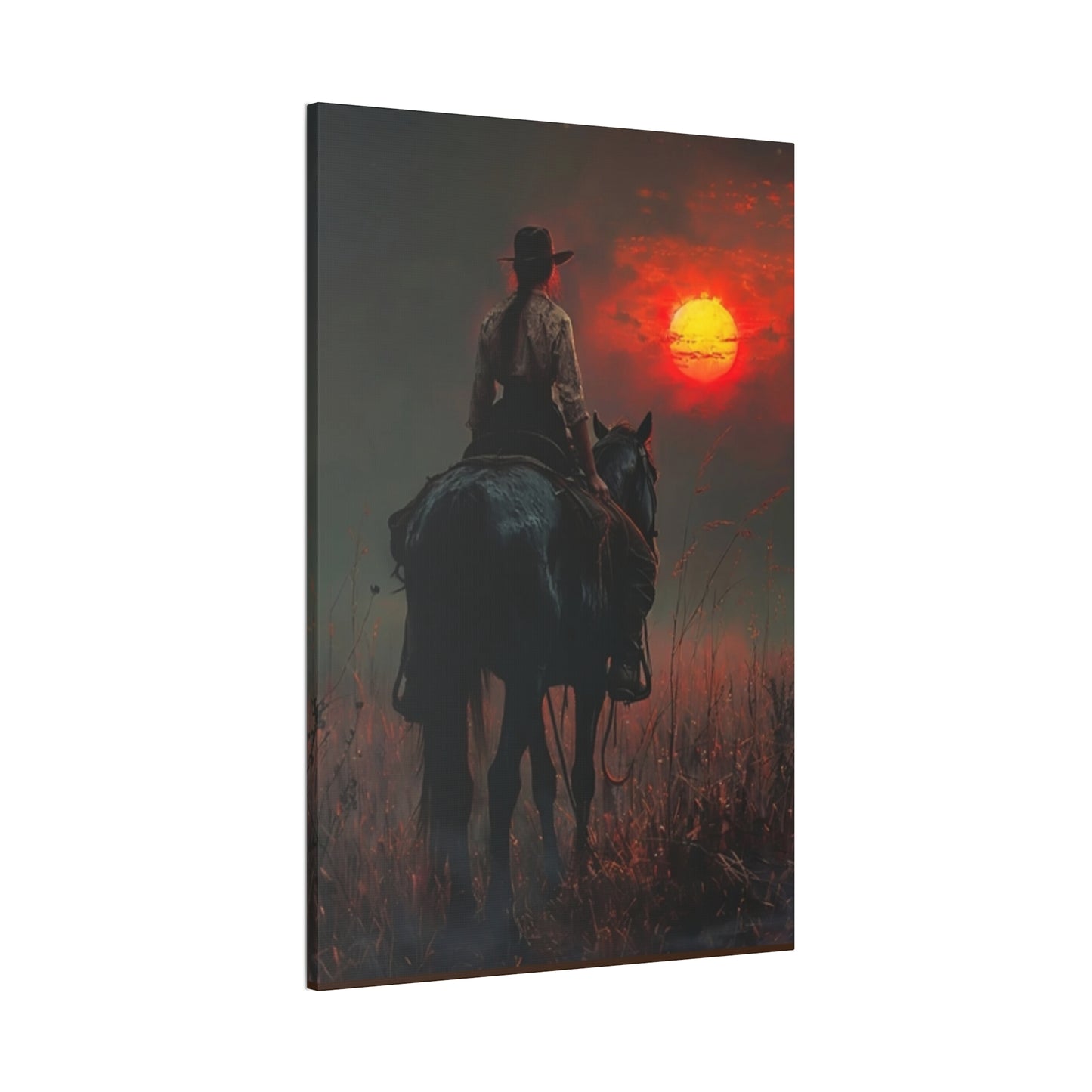 Into the Sunset - Canvas Stretched, 0.75"