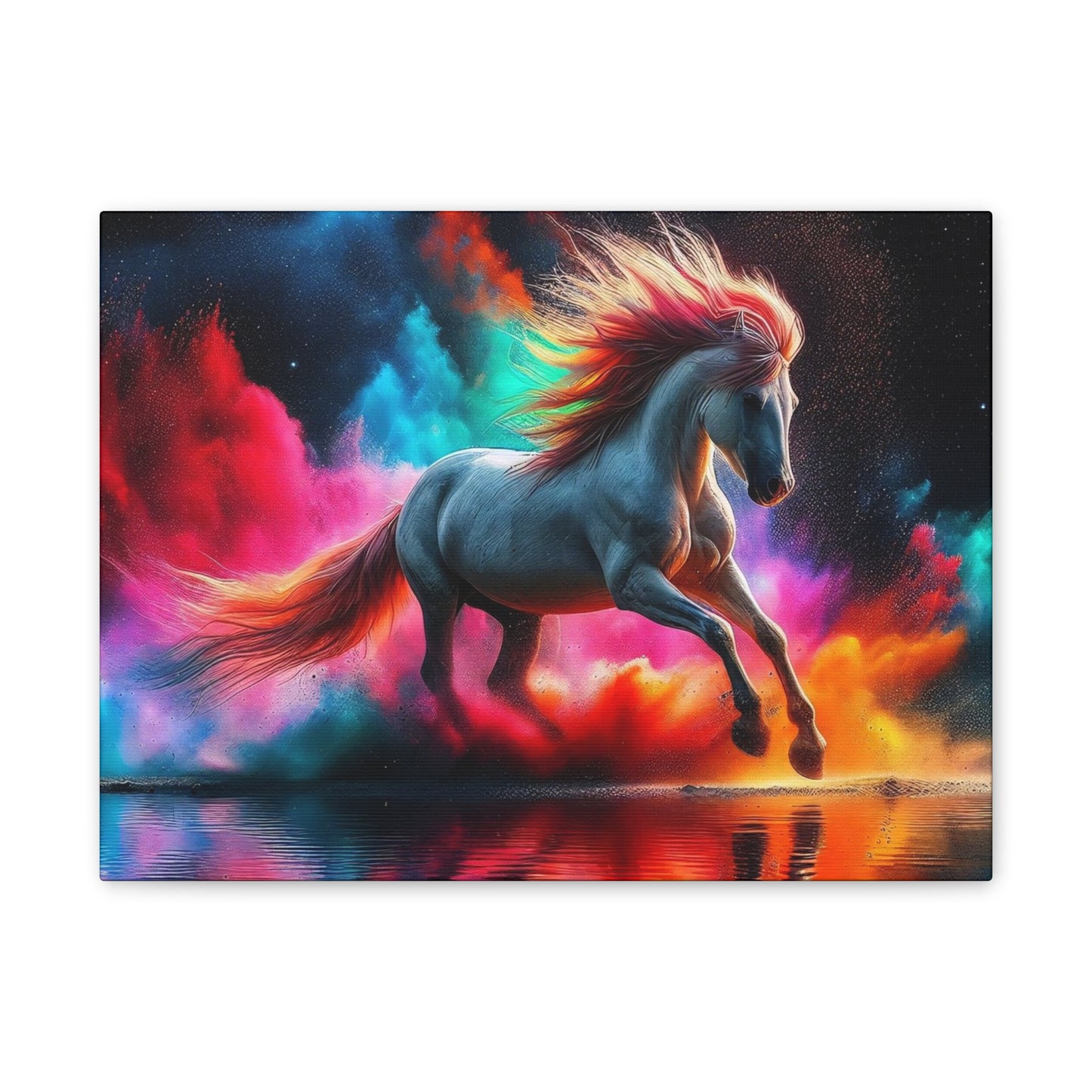 Colorful Horse - Canvas Stretched, 0.75"