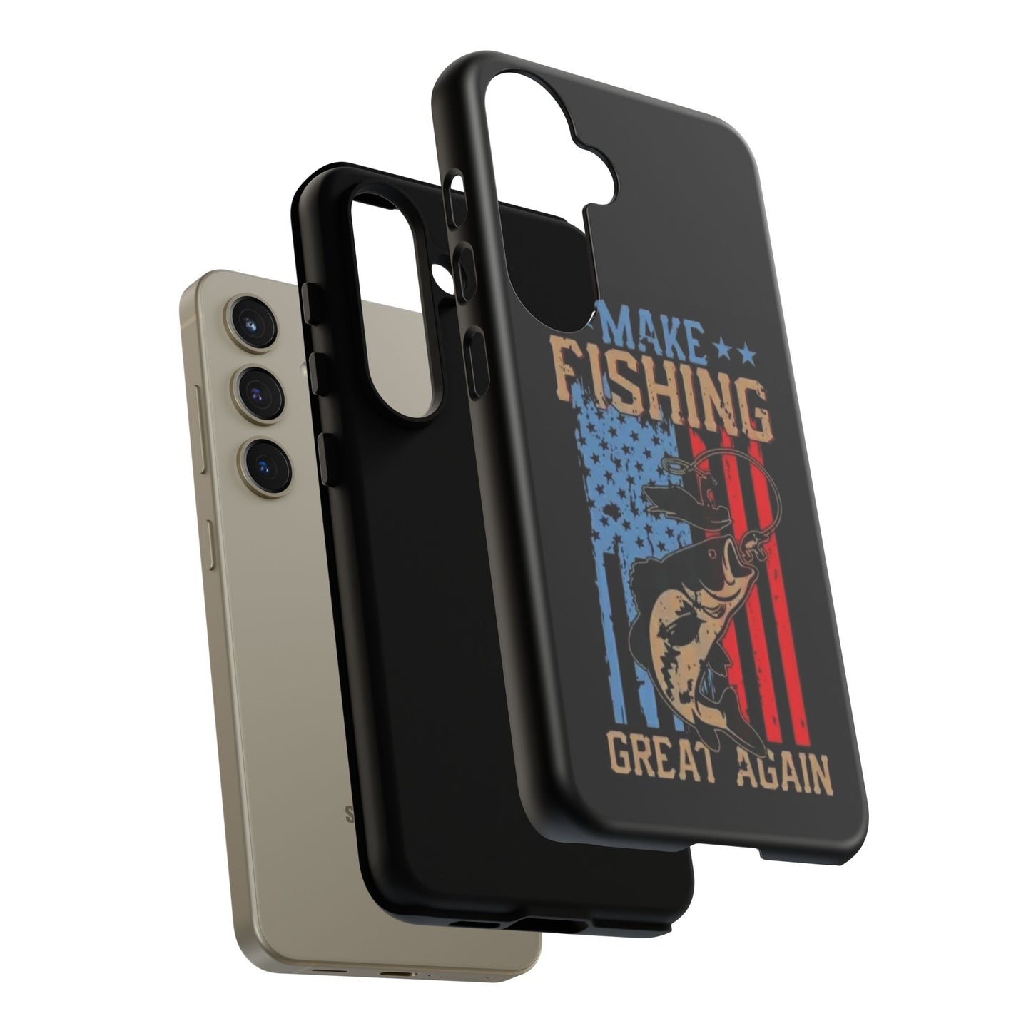 Make Fishing Great Again - Tough Whimsical Phone Cases