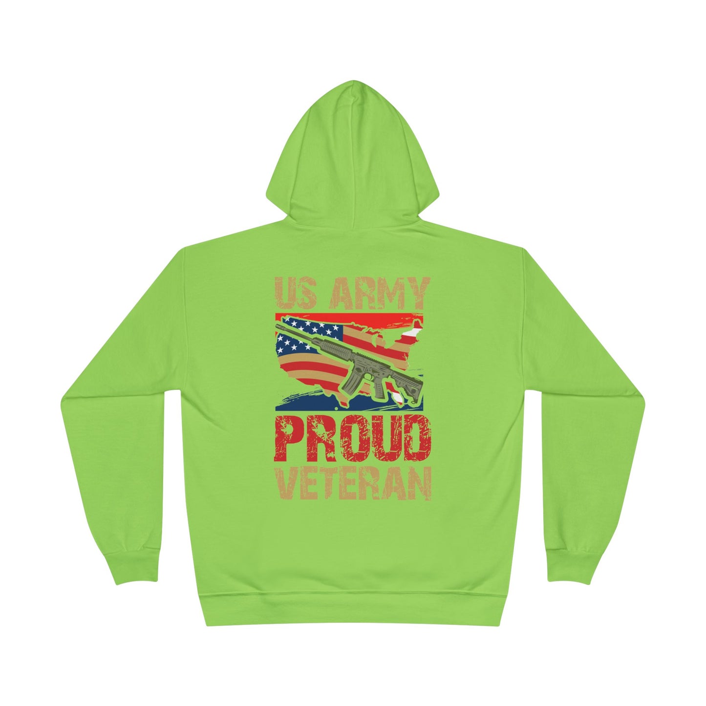 Military - Veteran - Unisex EcoSmart® Pullover Hoodie Sweatshirt