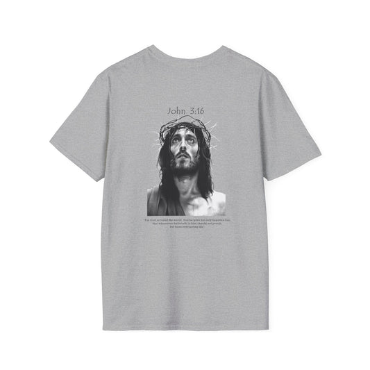 John 3:16 - Unisex Softstyle T-Shirt