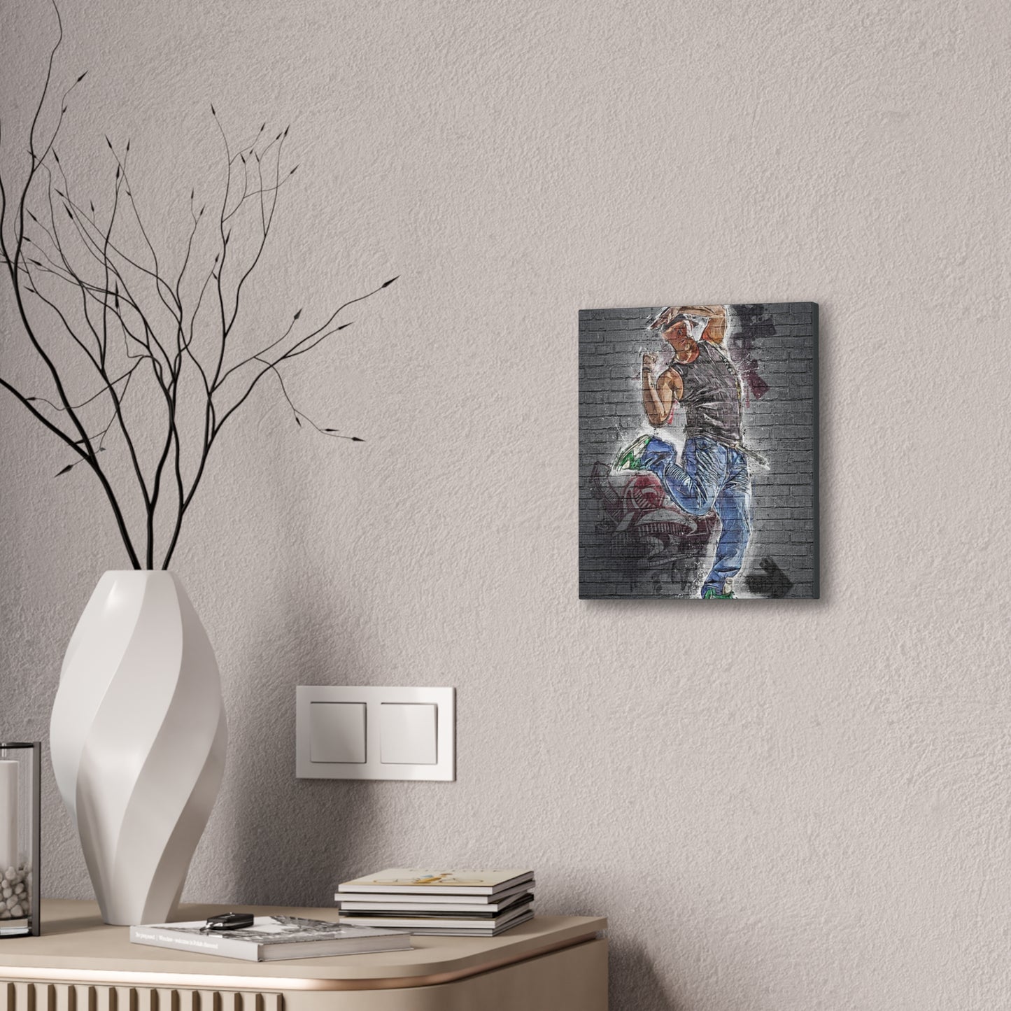 Wall Dancer - Canvas Stretched, 0.75"