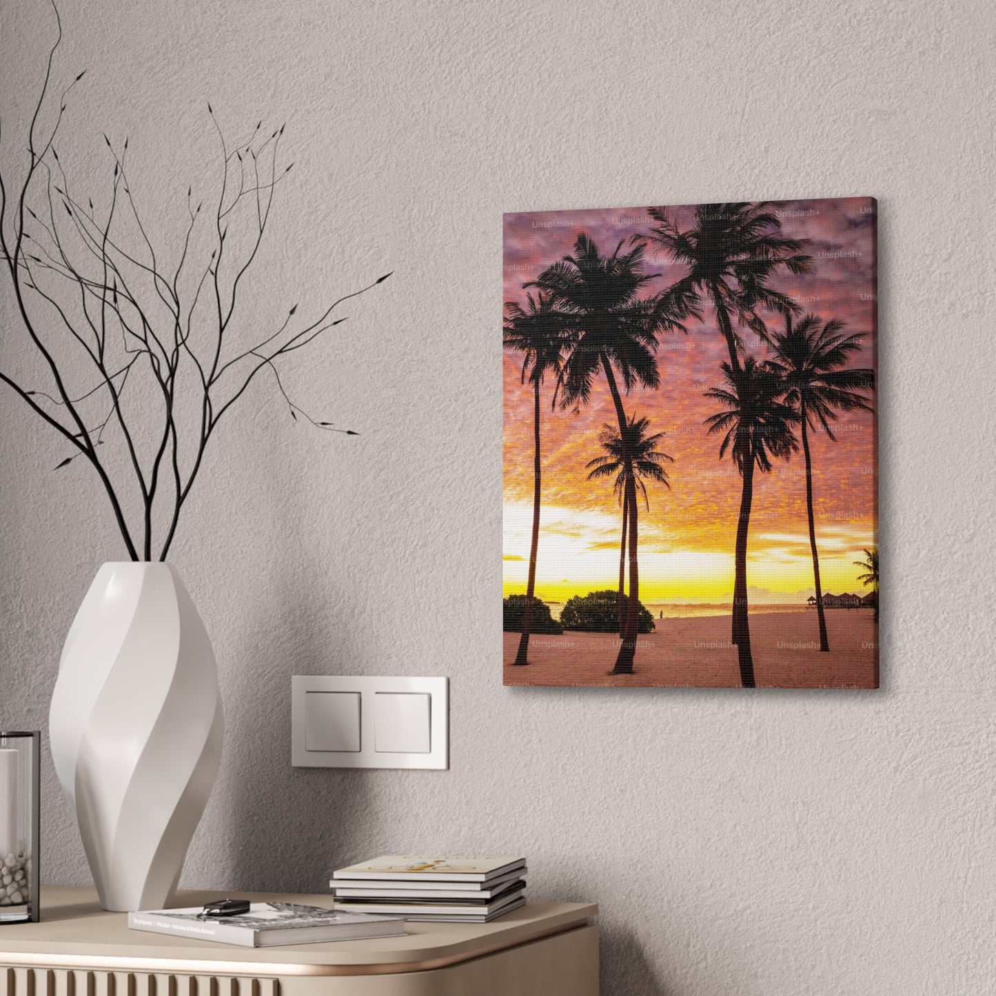 Palms - Canvas Stretched, 0.75"