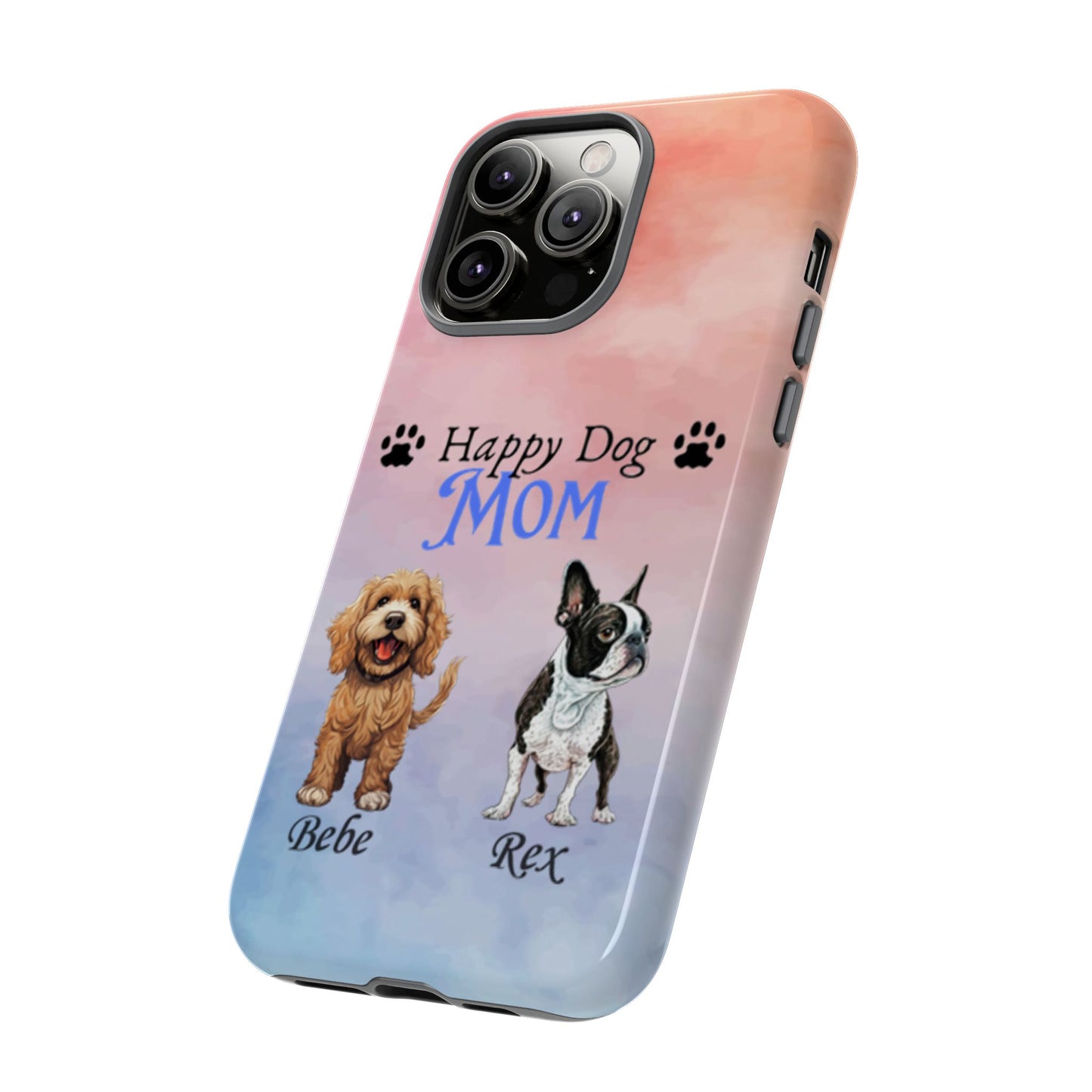 Dog Mom - Personalized - Whimsical Phone Cases - Mother's Day