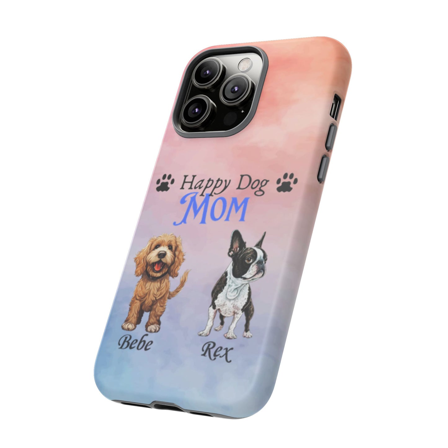 Dog Mom - Personalized - Whimsical Phone Cases - Mother's Day