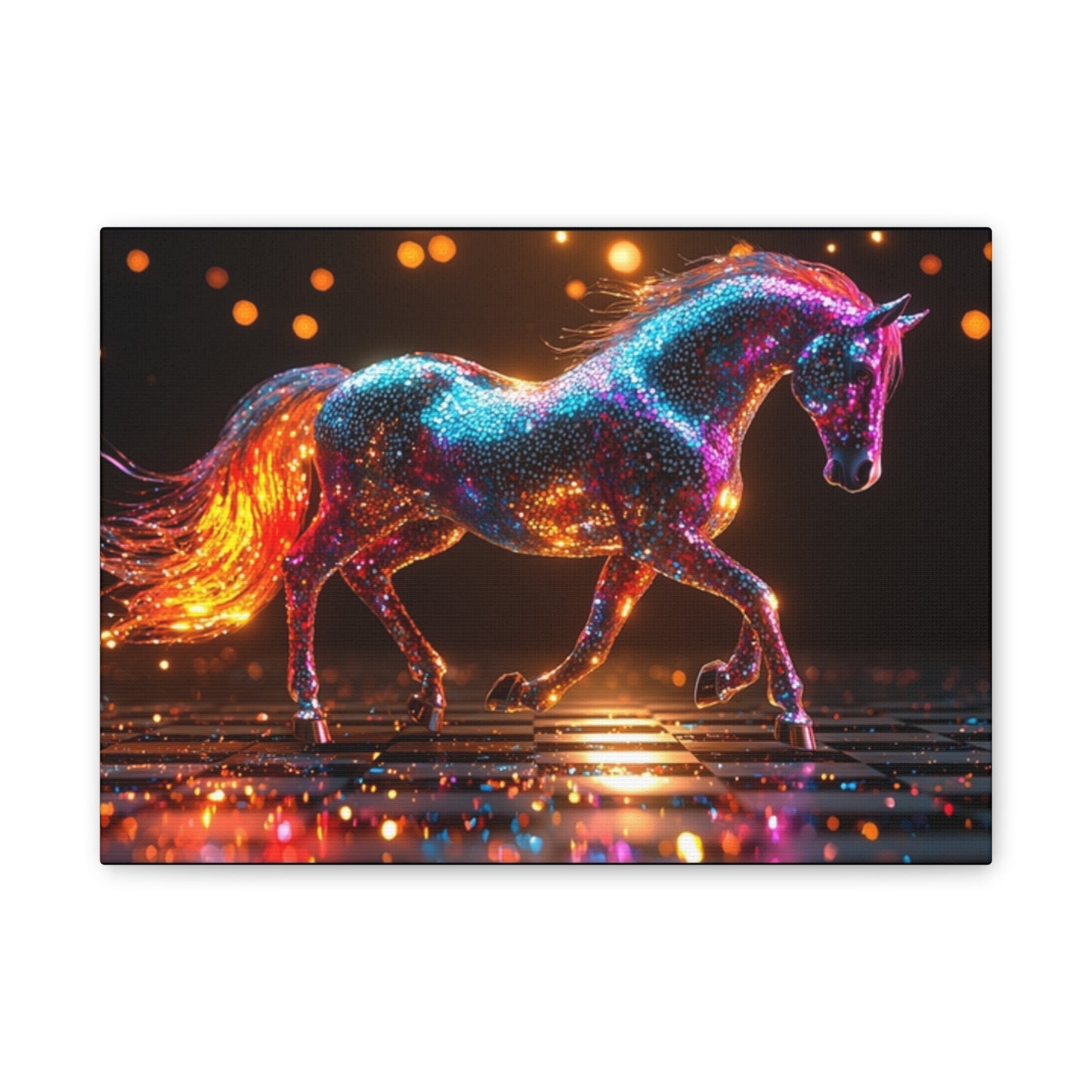 Bling Stallion - Canvas Stretched, 0.75"