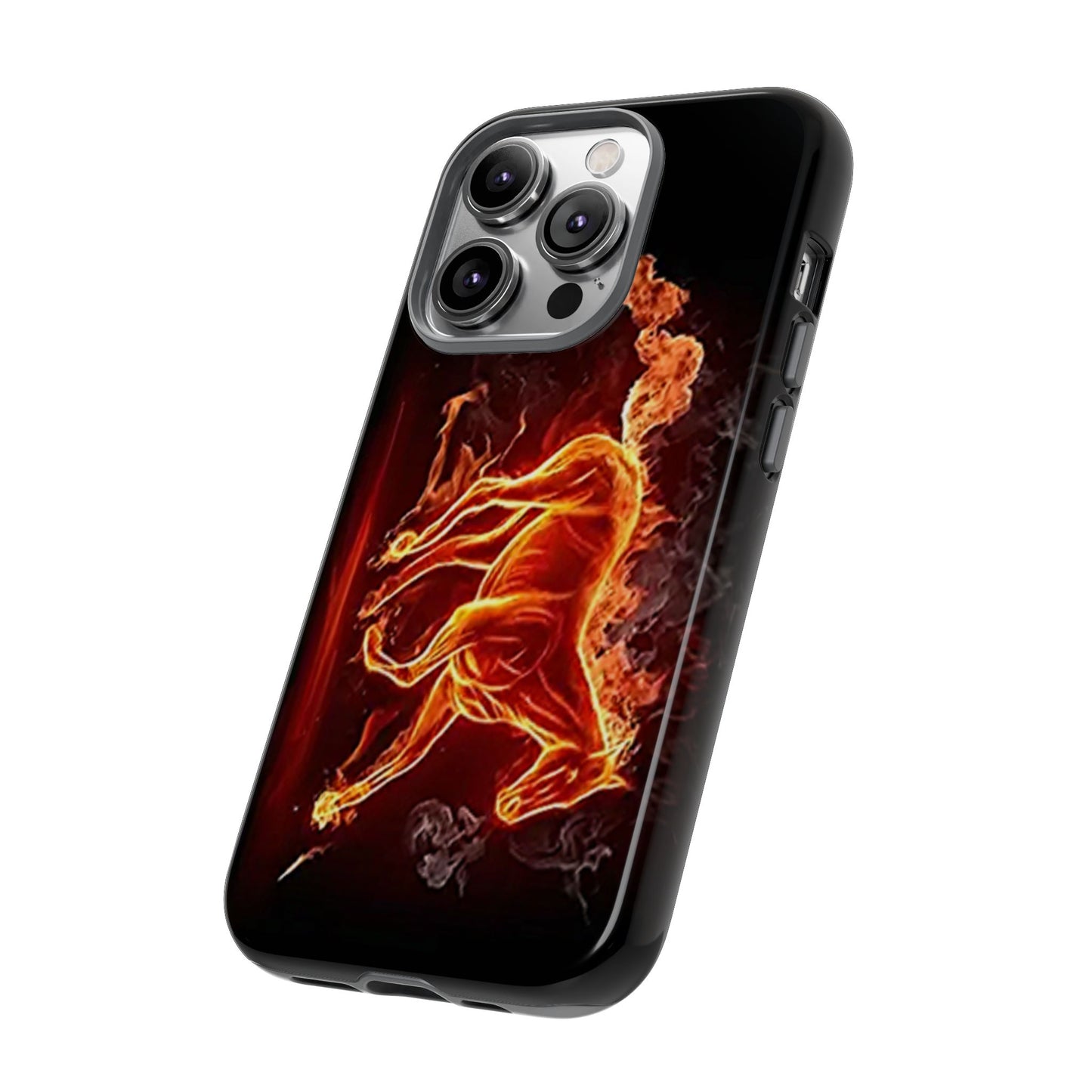 Burning Horse - Whimsical Phone Cases