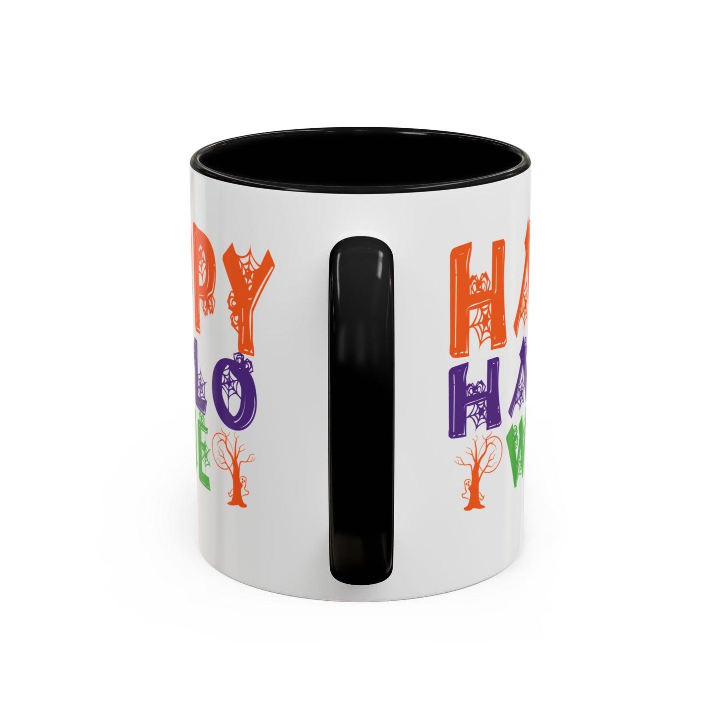 Happy Hallo Wine -Accent Coffee Mug (11, 15oz) - Halloween