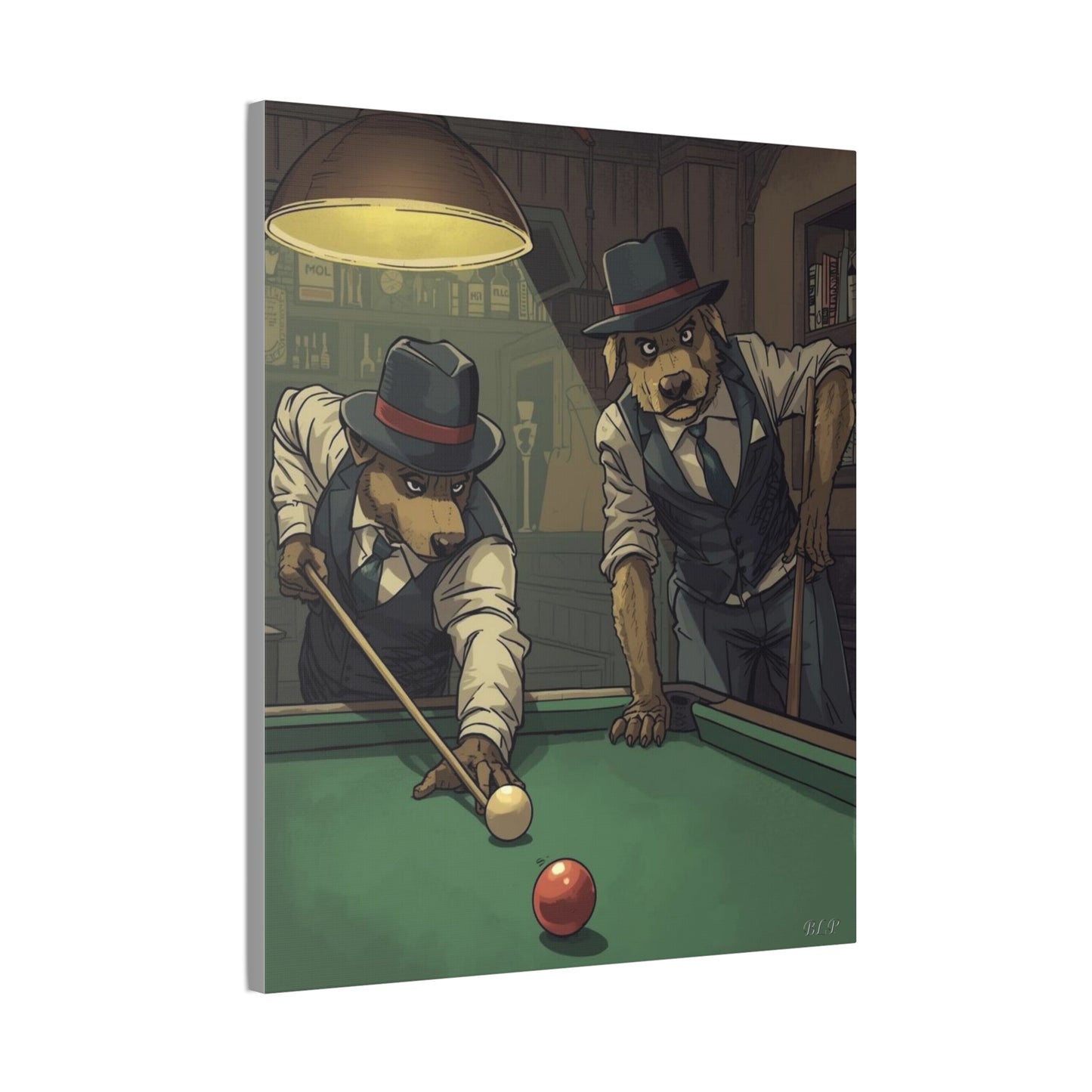 Gangster Dogs - Canvas Stretched, 0.75" - 2026 Wall Art - Sports
