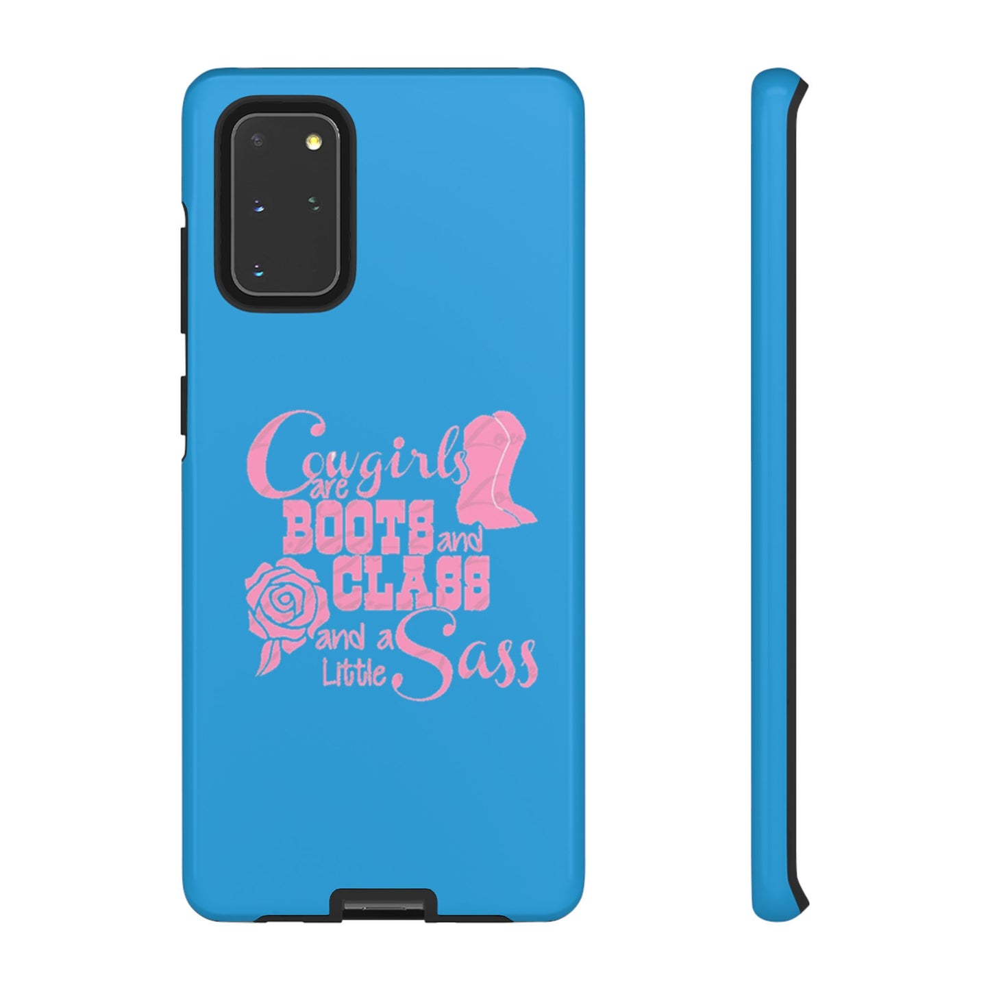 CowGirls are Boots -Tough Whimsical Phone Cases