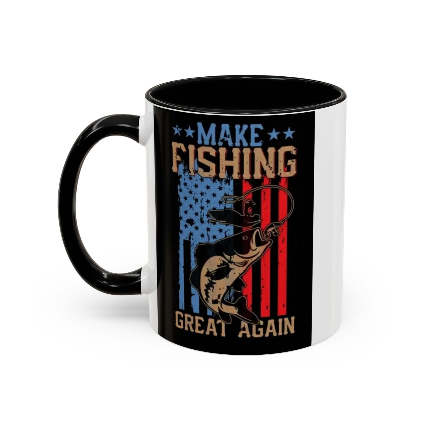 Make Fishing Great Again - Whimsical and Military Mugs